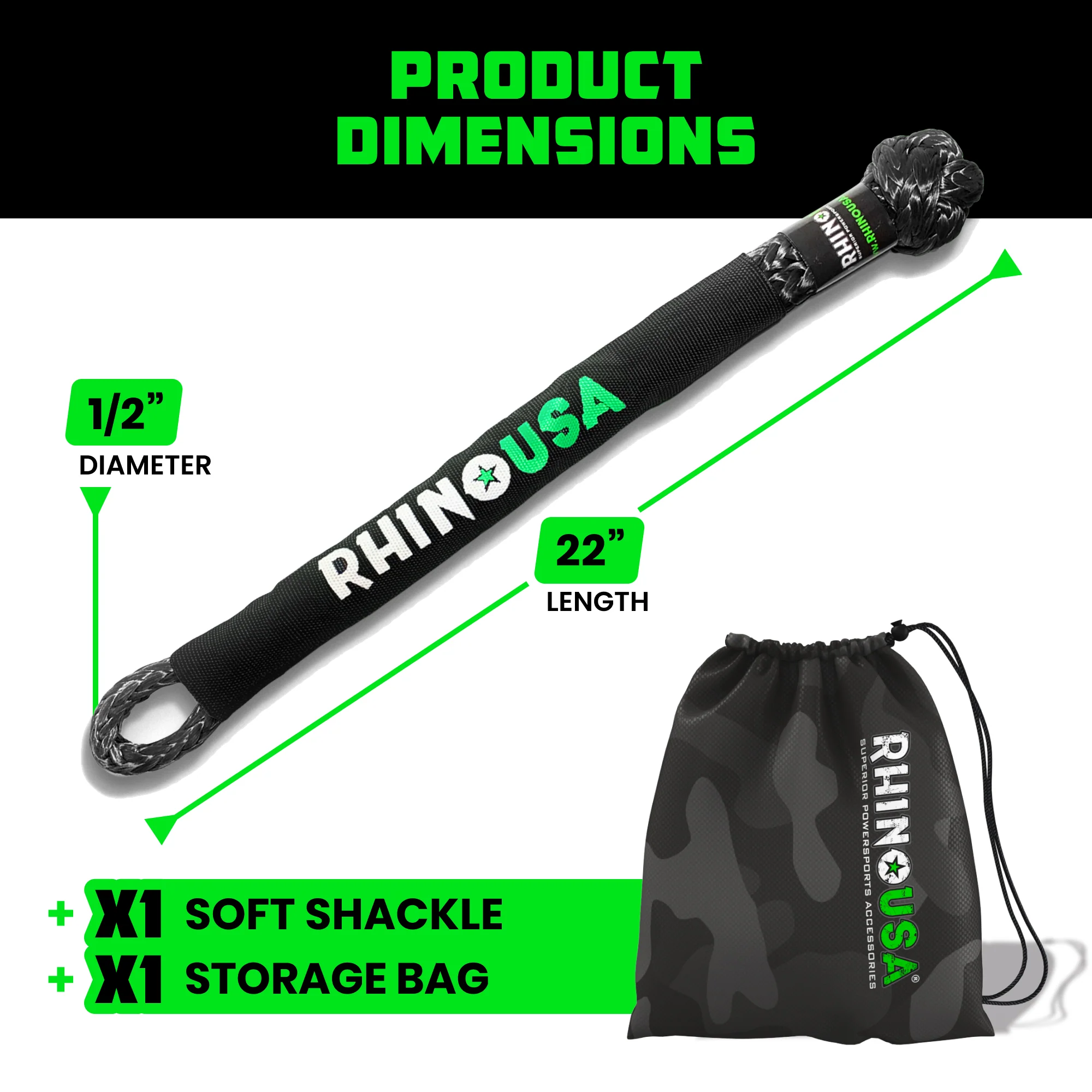 1/2" Synthetic Soft Shackles - Image 116