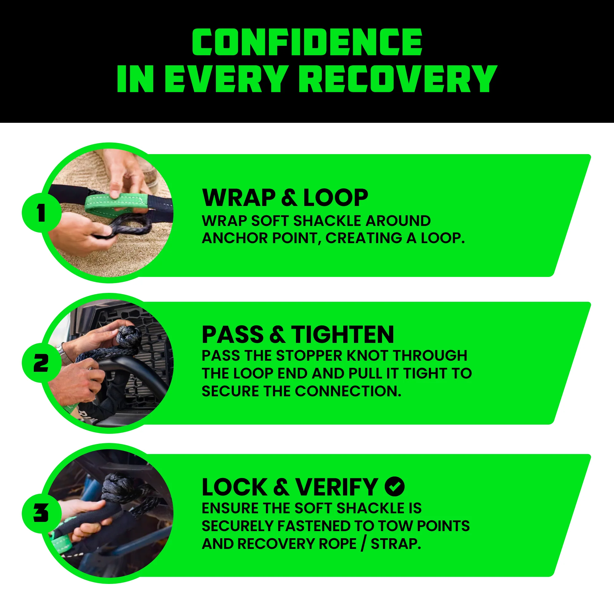 1/2" Synthetic Soft Shackles - Image 31