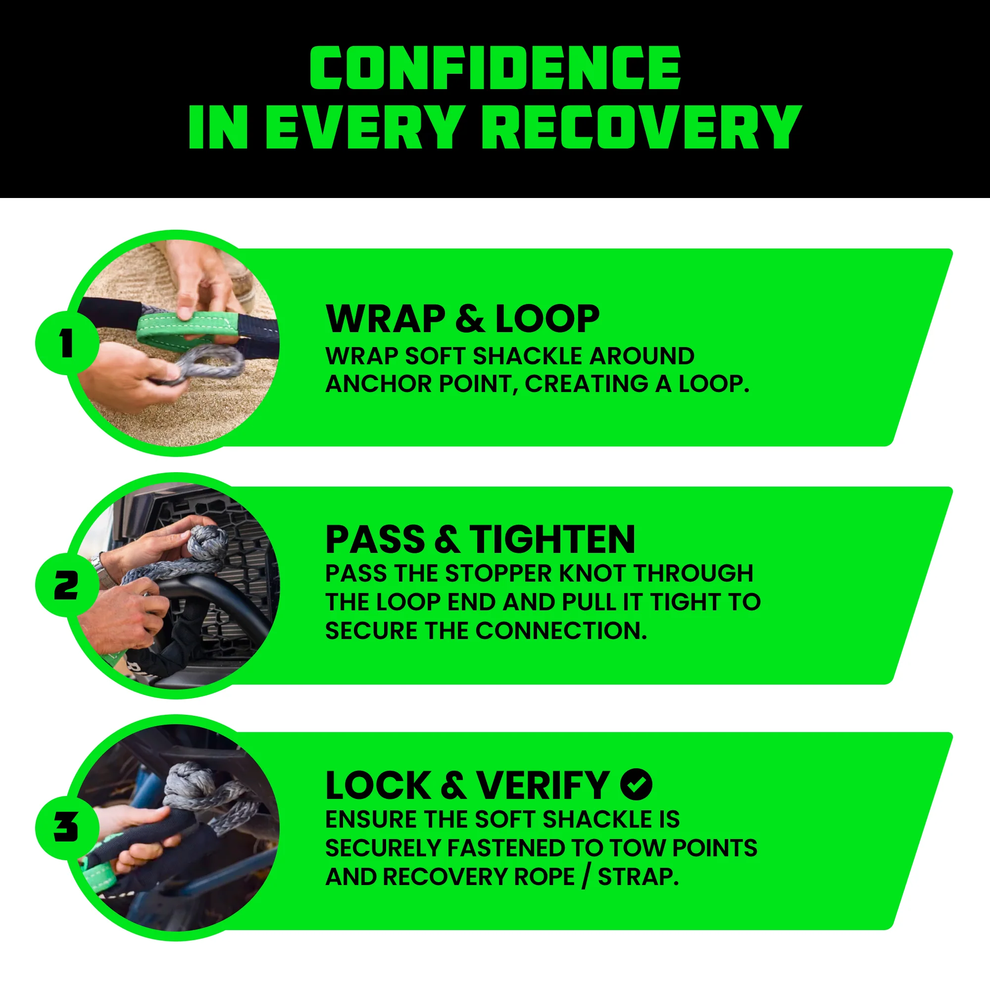 1/2" Synthetic Soft Shackles - Image 61