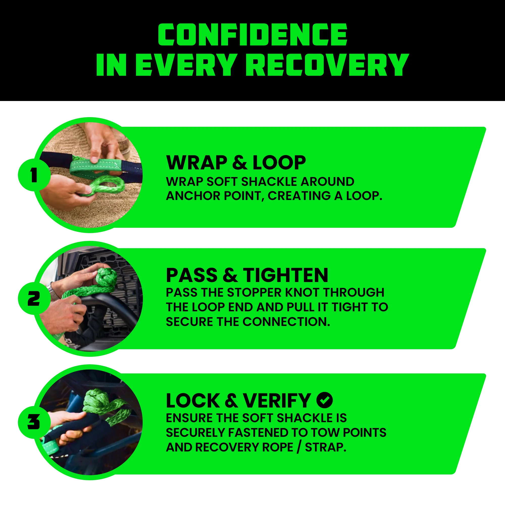 1/2" Synthetic Soft Shackles - Image 68