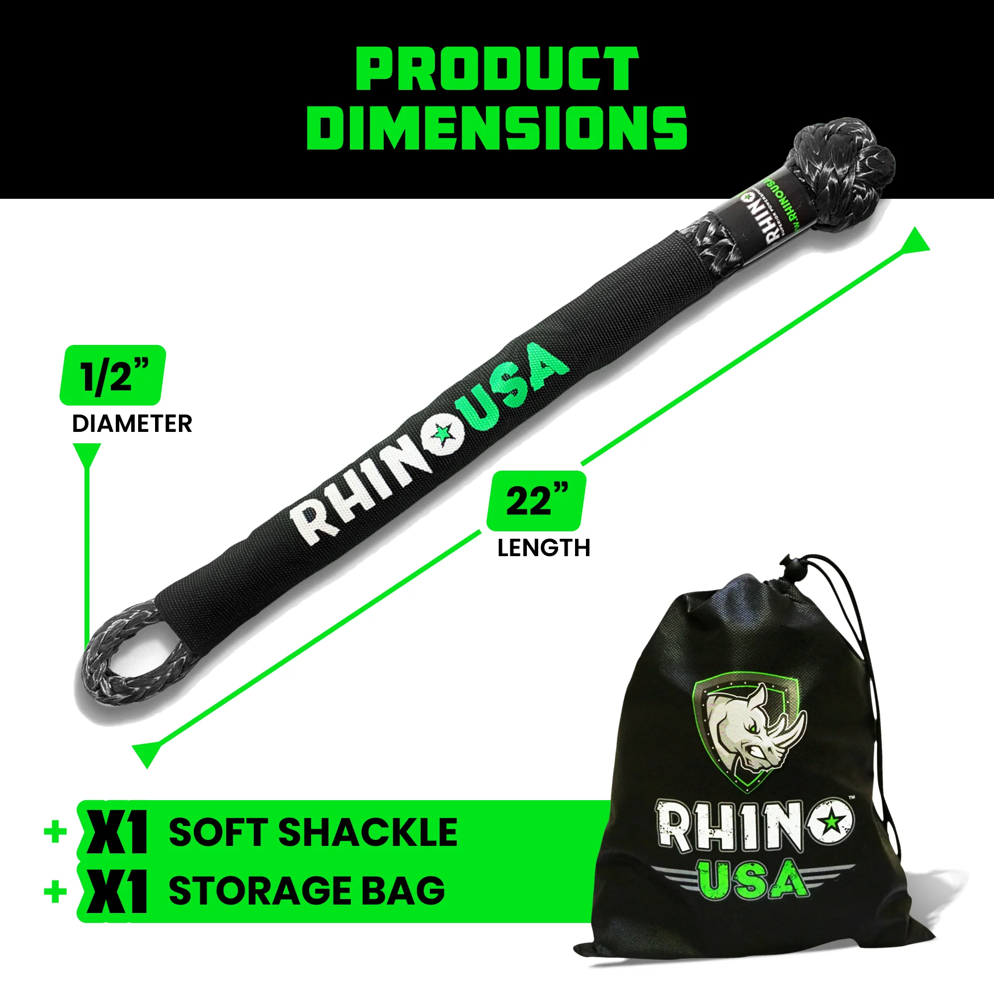 1/2" Synthetic Soft Shackles - Image 74