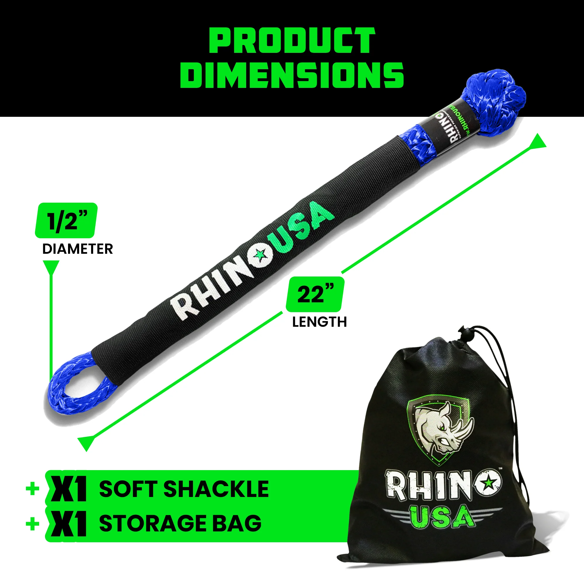 1/2" Synthetic Soft Shackles - Image 83