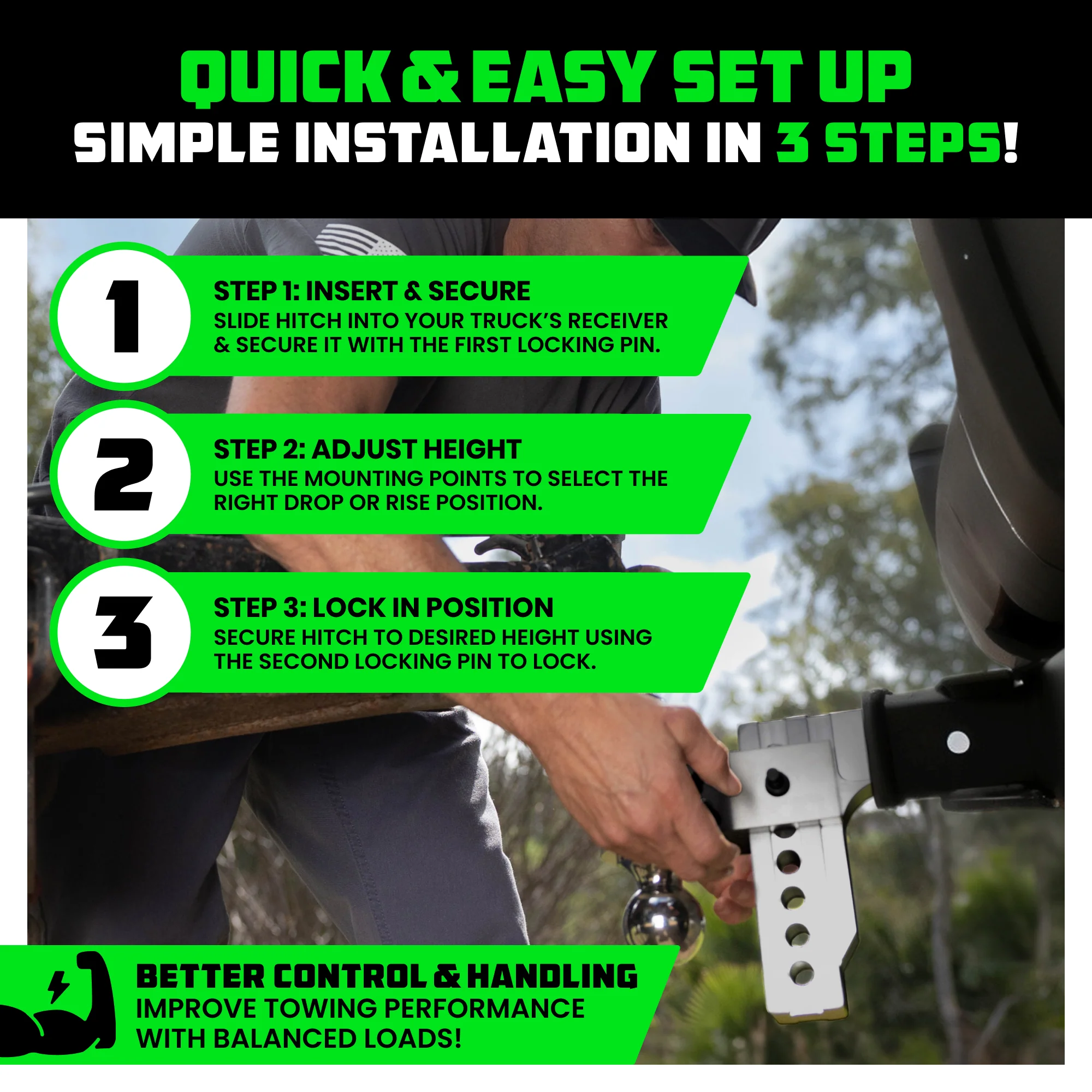 Adjustable Drop Hitch (2" Receivers) - Image 30