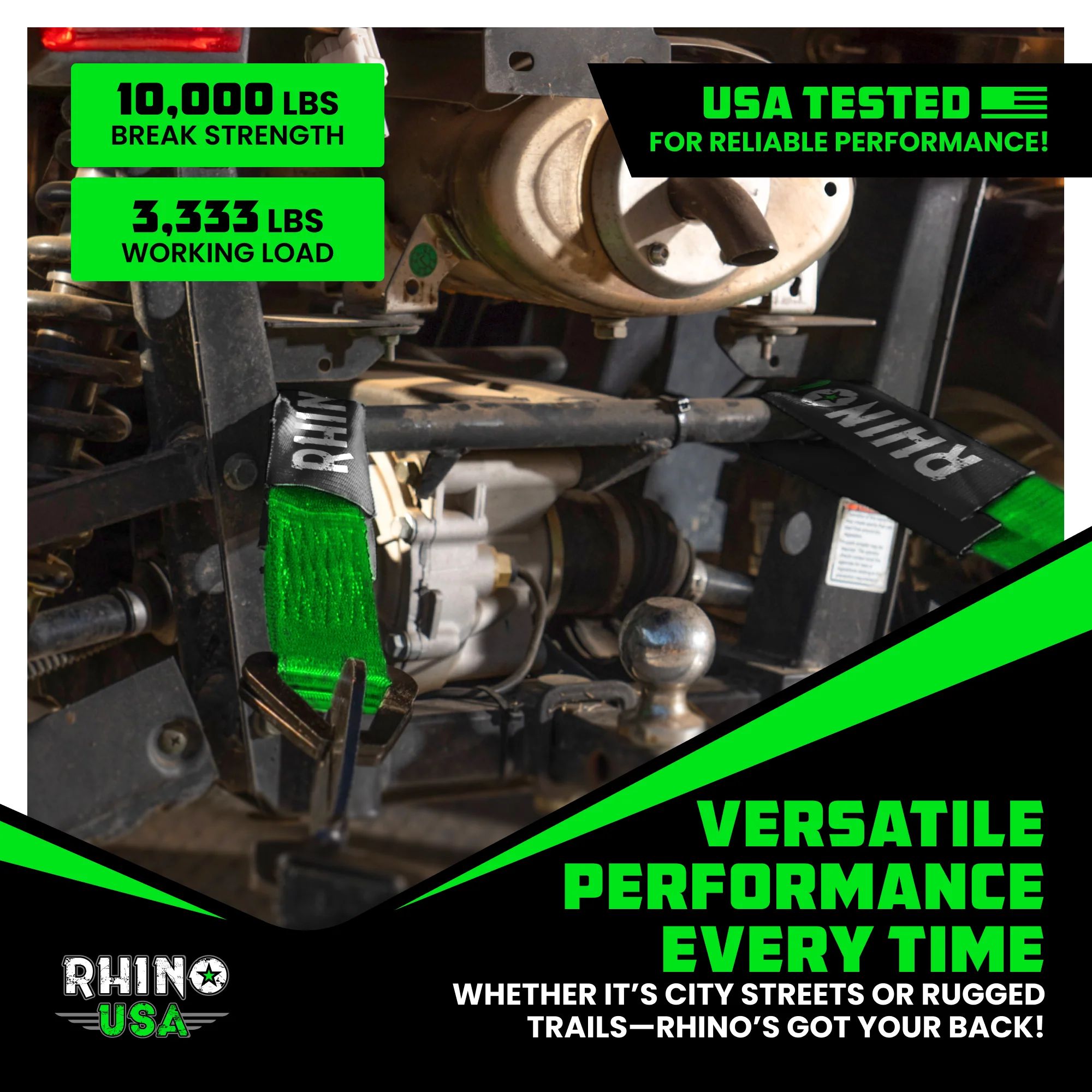 2" x 38" Axle Tie-Down Straps (4-Pack) - Image 14