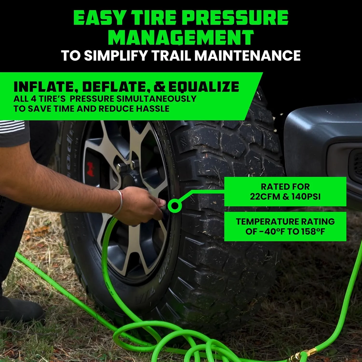 4-Wheel Tire Inflation/Deflation System - Image 4