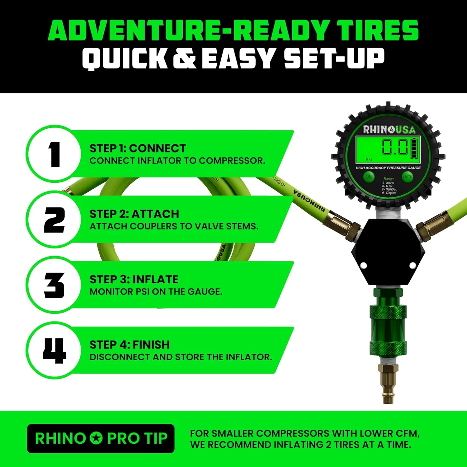 4-Wheel Tire Inflation/Deflation System - Image 7