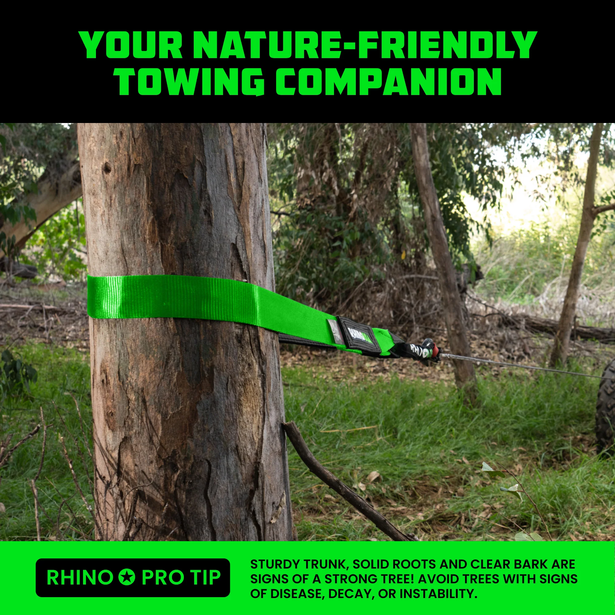 4" x 10' Recovery Tree Saver Strap - Image 21