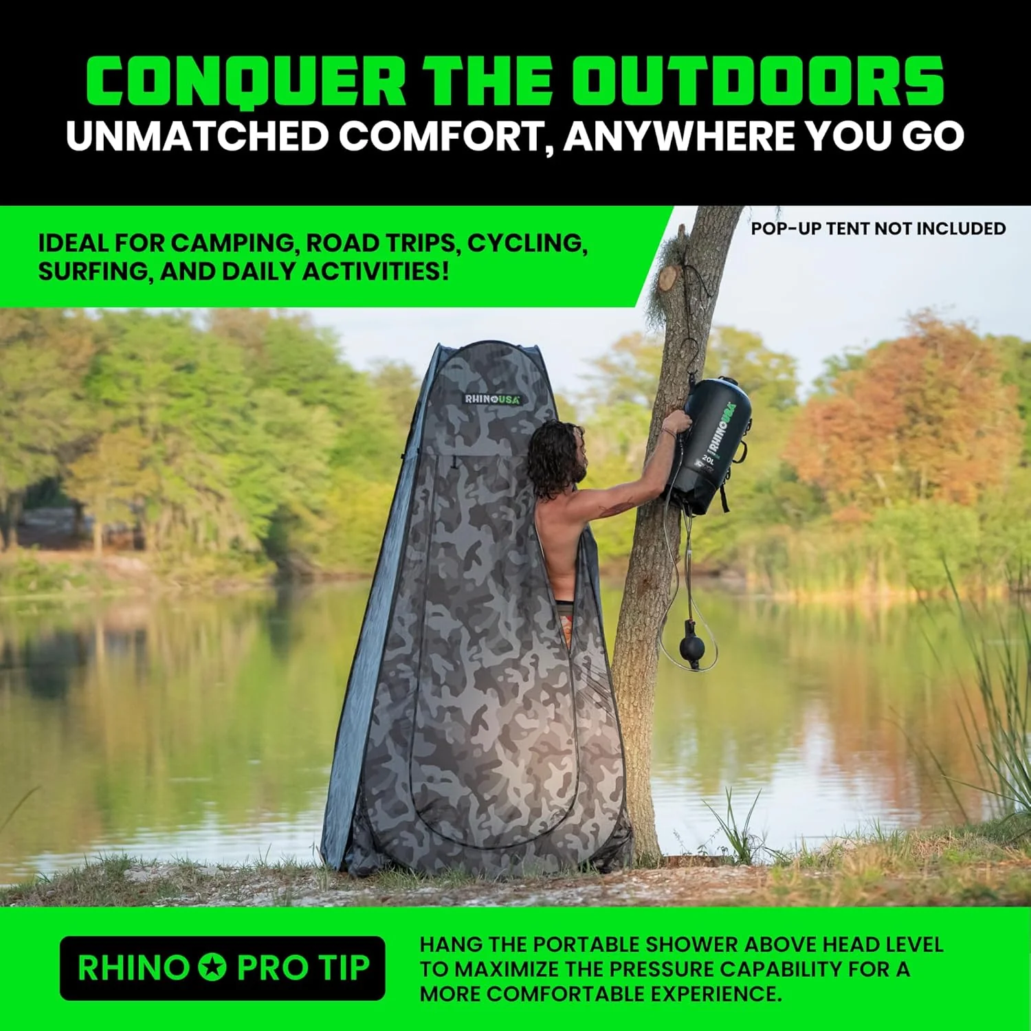 5 Gallon Portable Shower Kit - Image 6