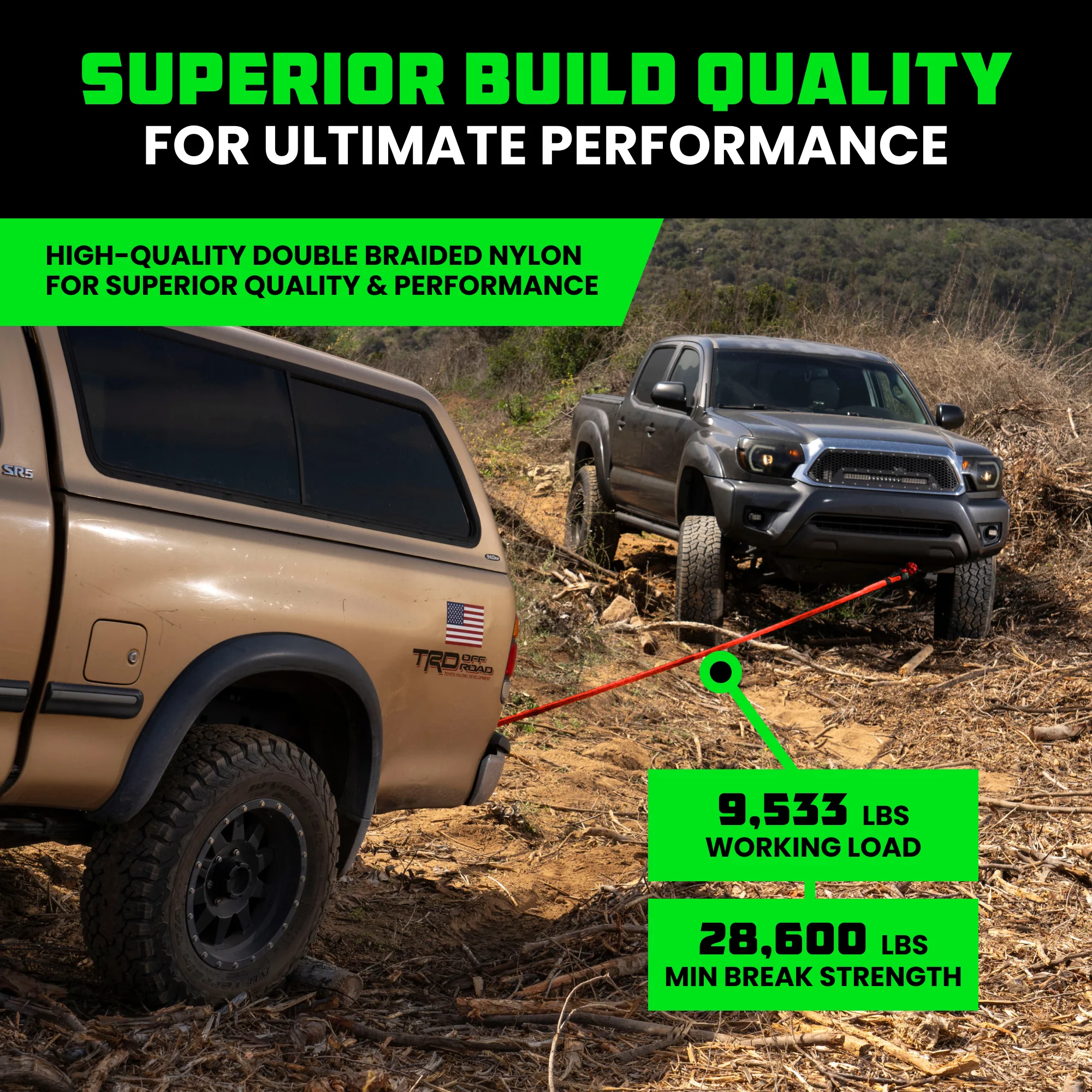 7/8" x 30' Kinetic Rope Recovery Kit - Image 16