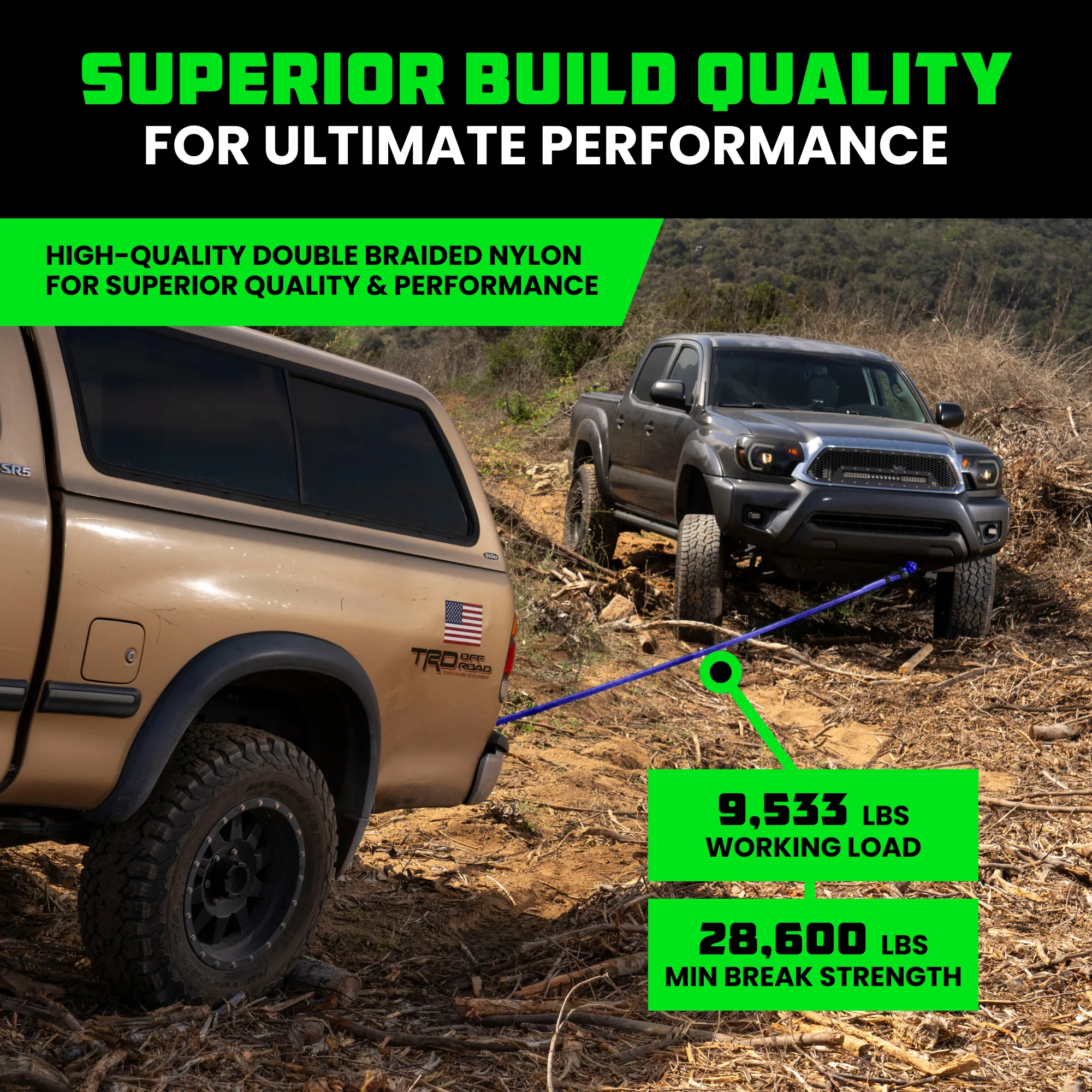 7/8" x 30' Kinetic Rope Recovery Kit - Image 22