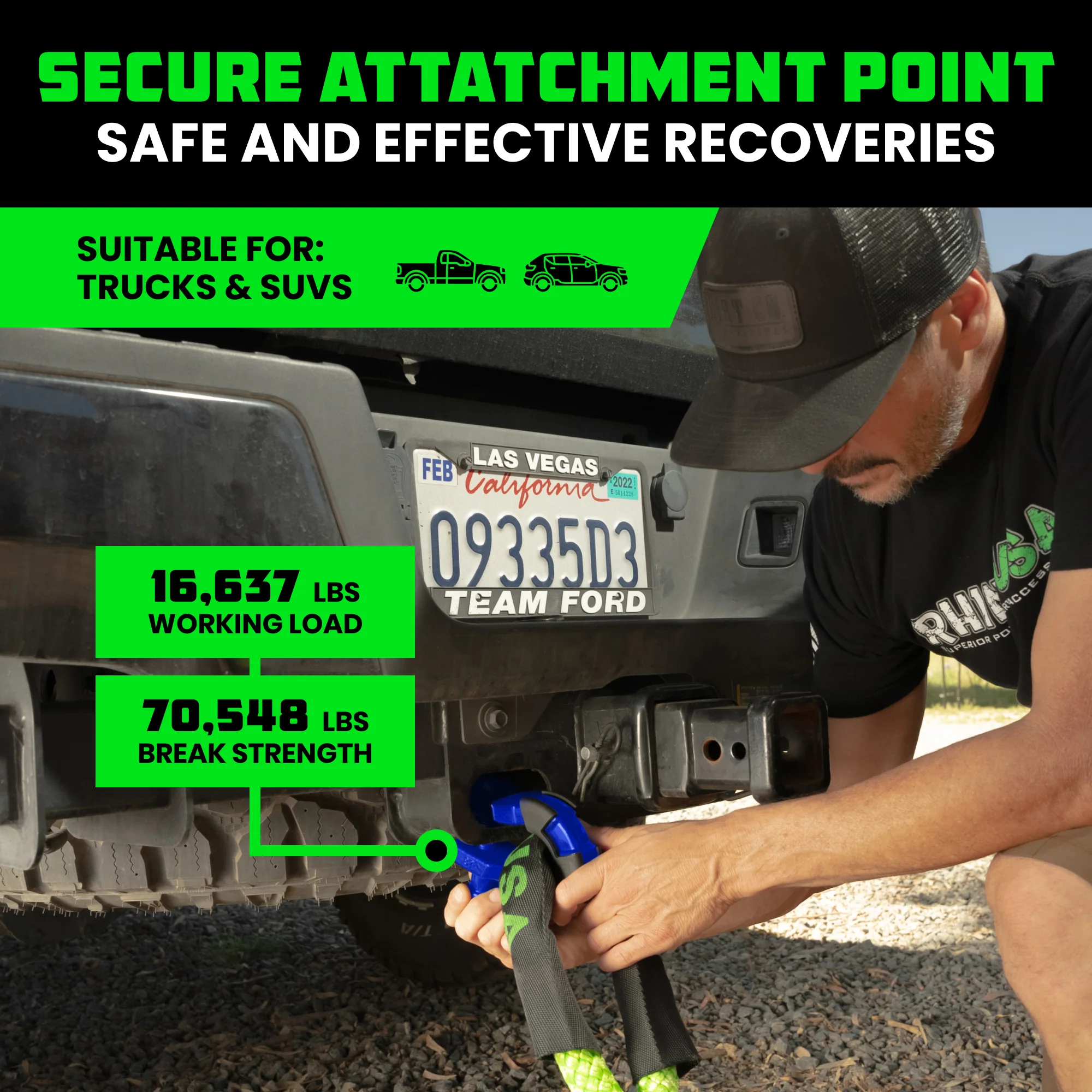 8-Ton Super Shackles w/ Isolators - Image 28