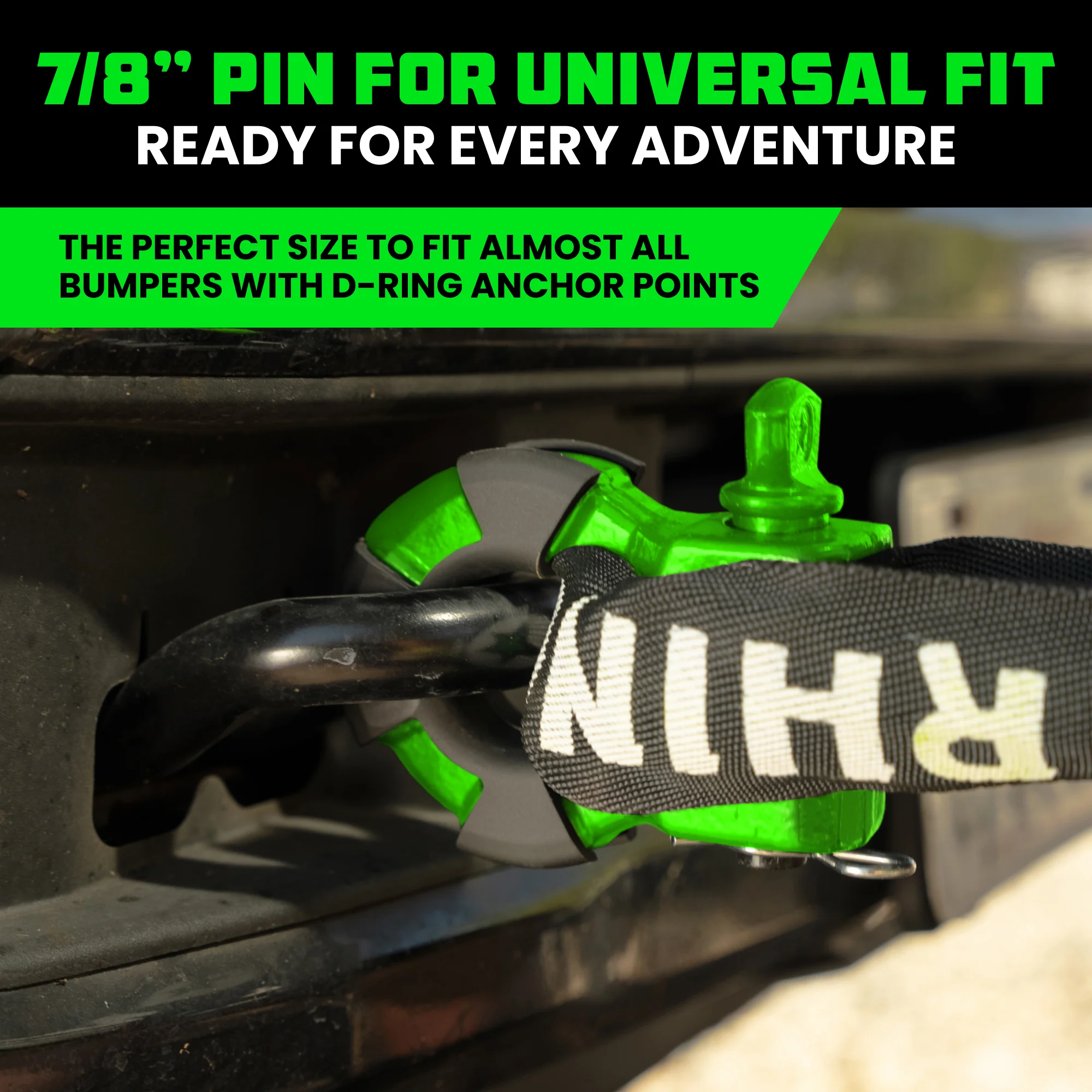 8-Ton Super Shackles w/ Isolators - Image 3