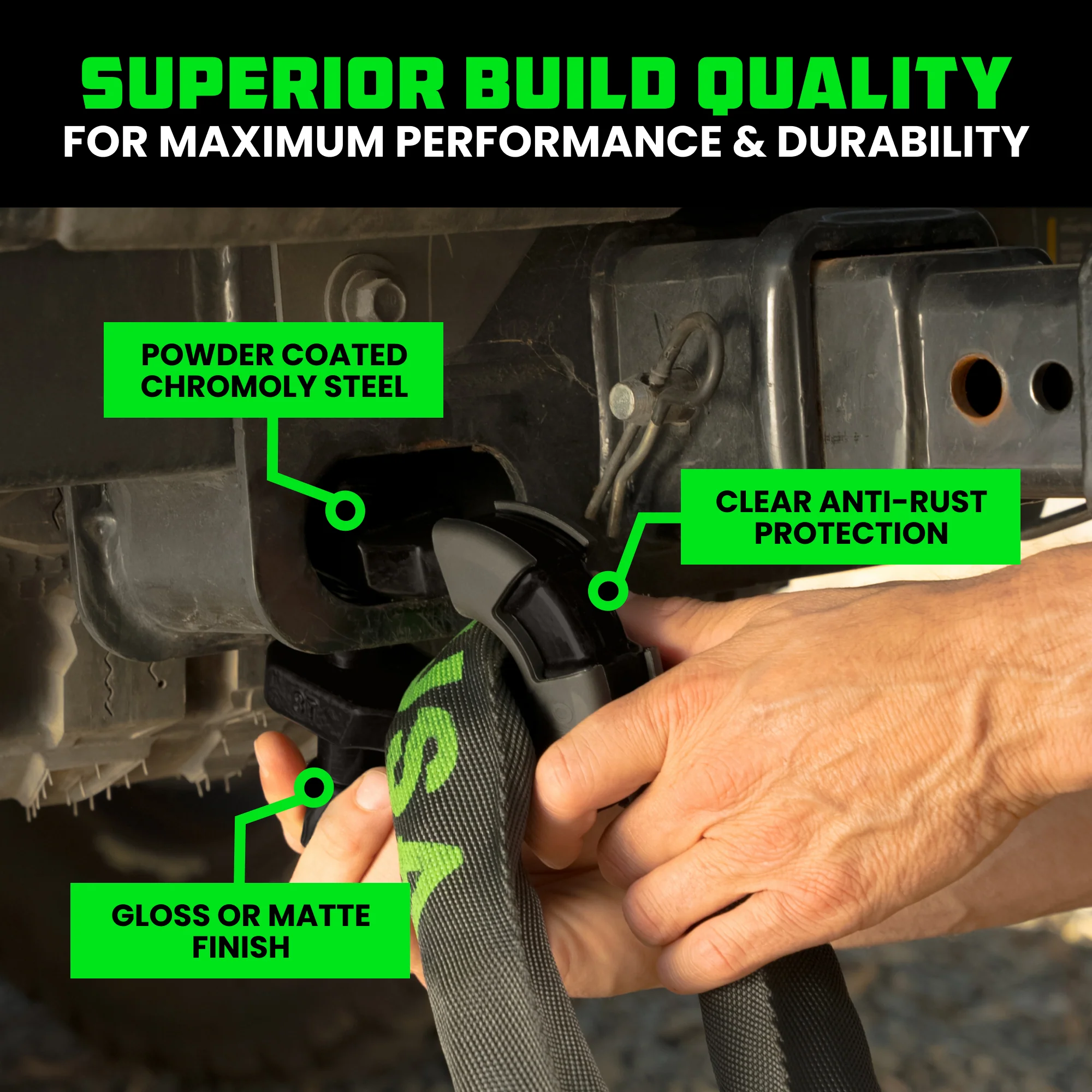 8-Ton Super Shackles w/ Isolators - Image 42