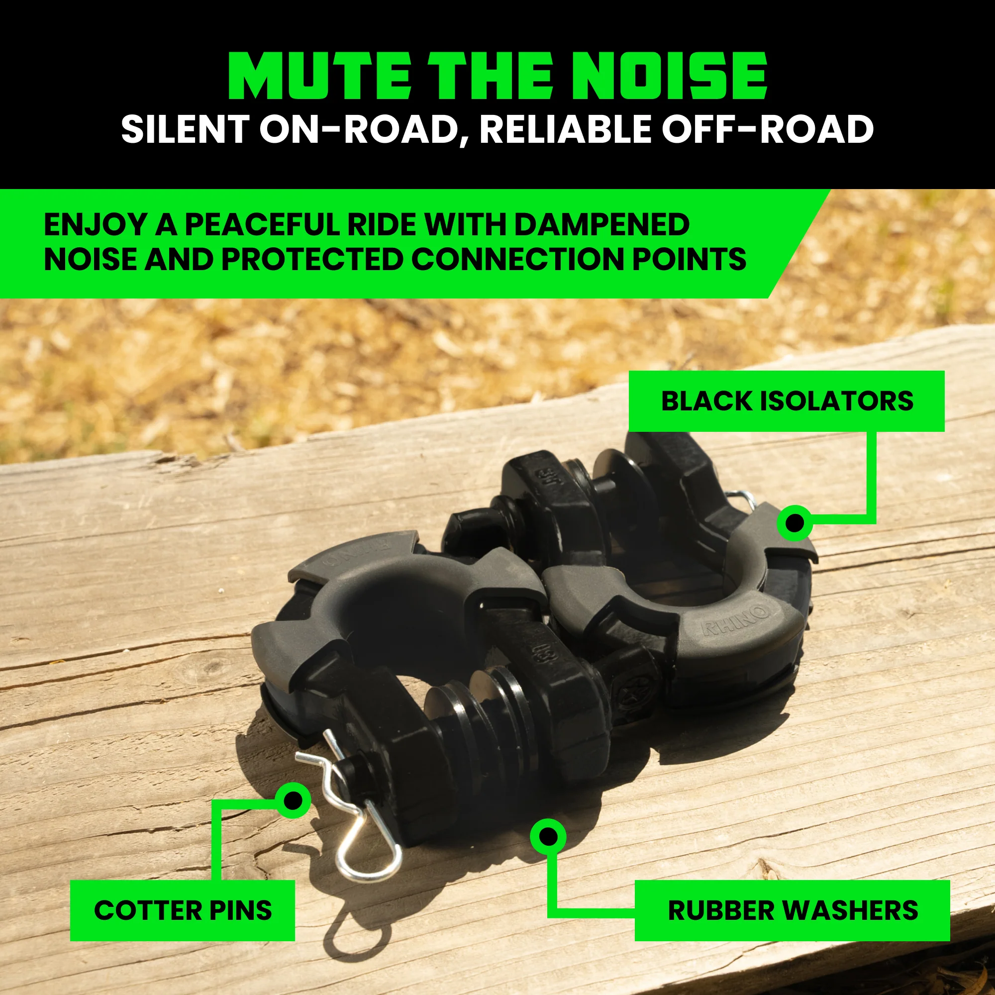 8-Ton Super Shackles w/ Isolators - Image 45