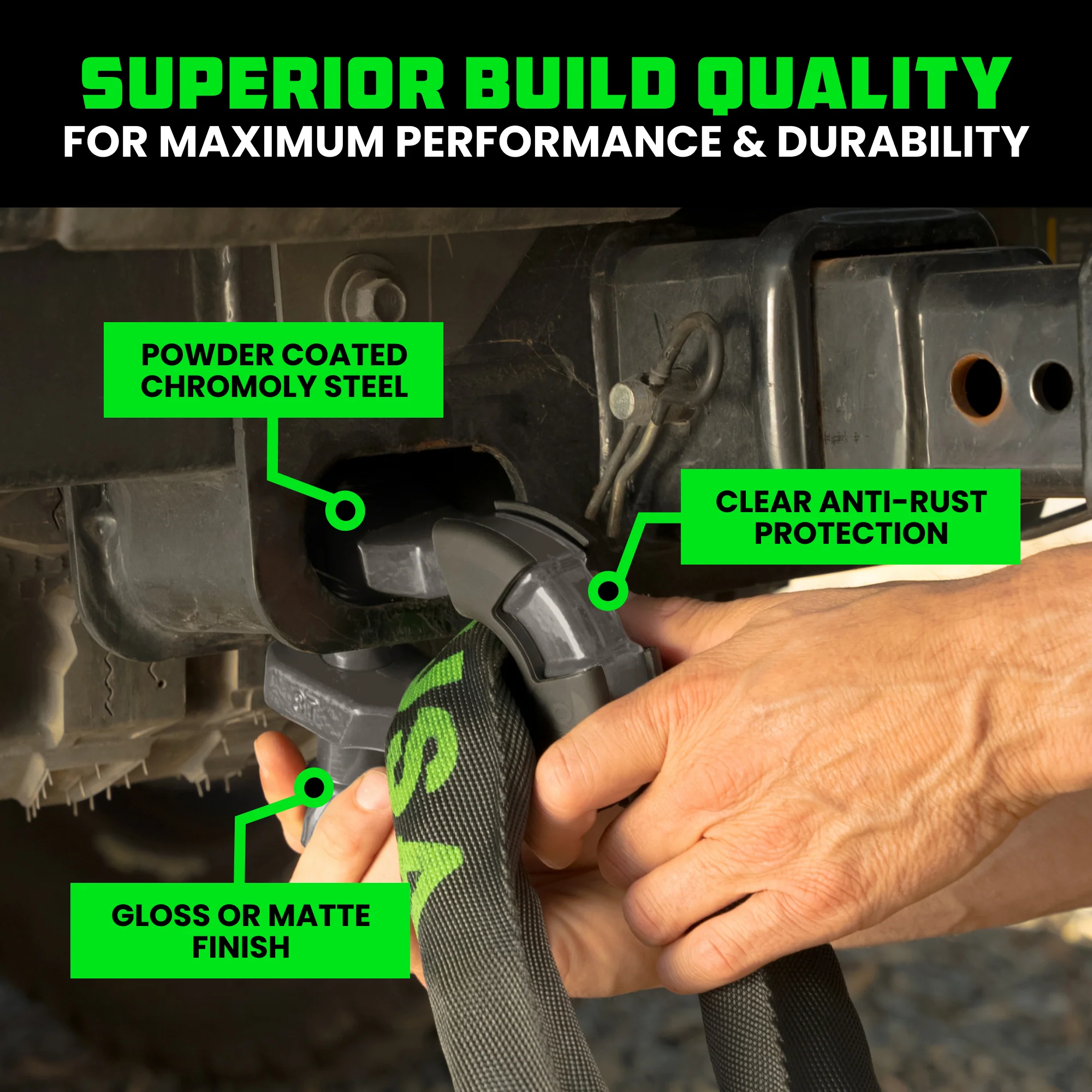 8-Ton Super Shackles w/ Isolators - Image 58