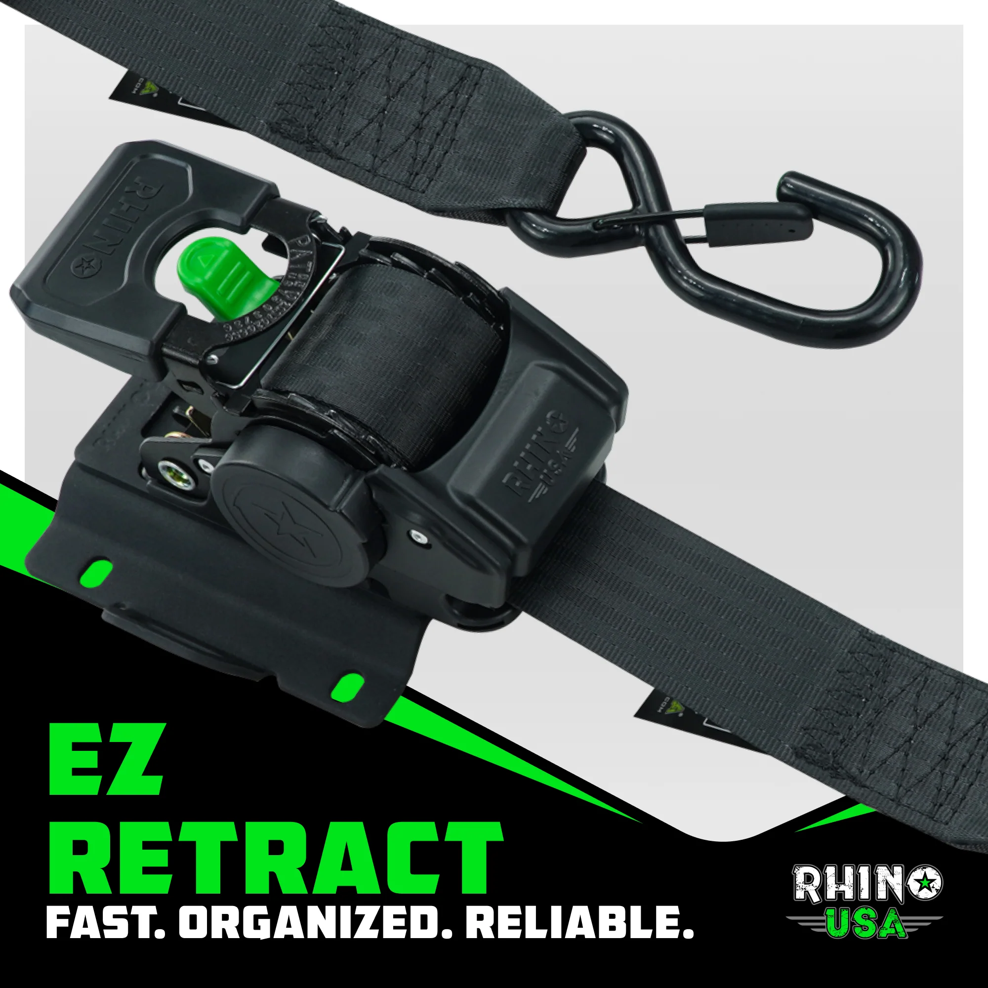 Bed-Mounted Retractable Ratchet Straps (Ford Trucks) - Image 8