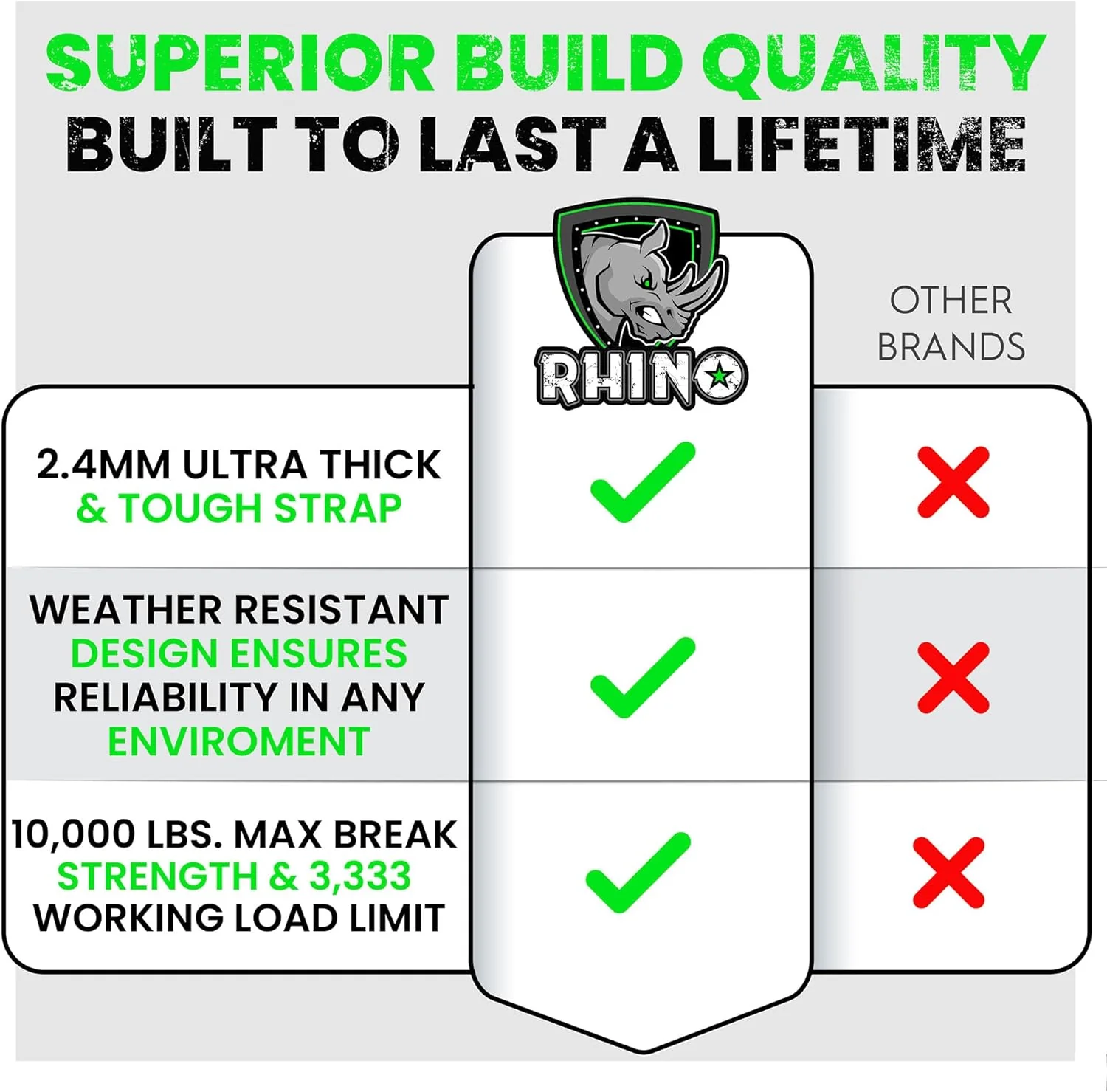 2" x 20' Boat Winch Strap w/ Hook - Image 3