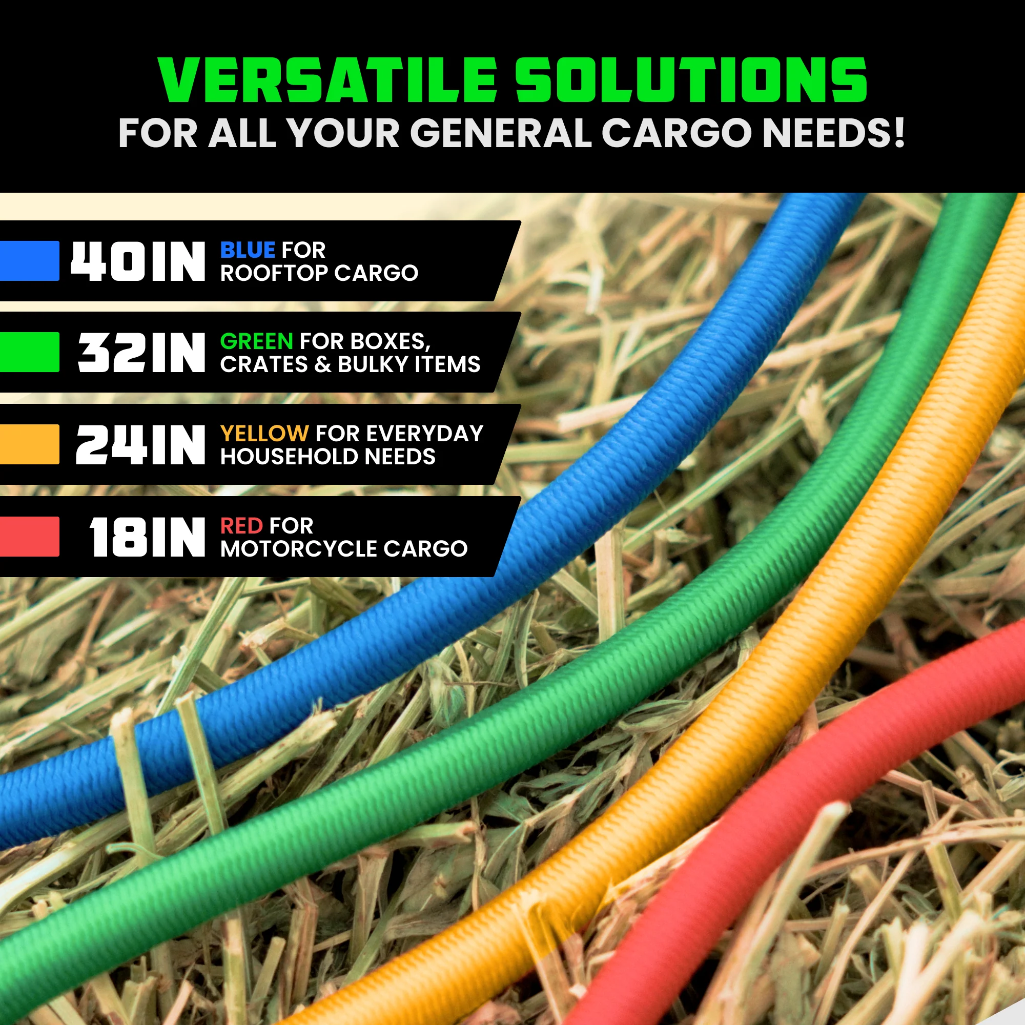 28 Piece Bungee Cord Set - Image 6