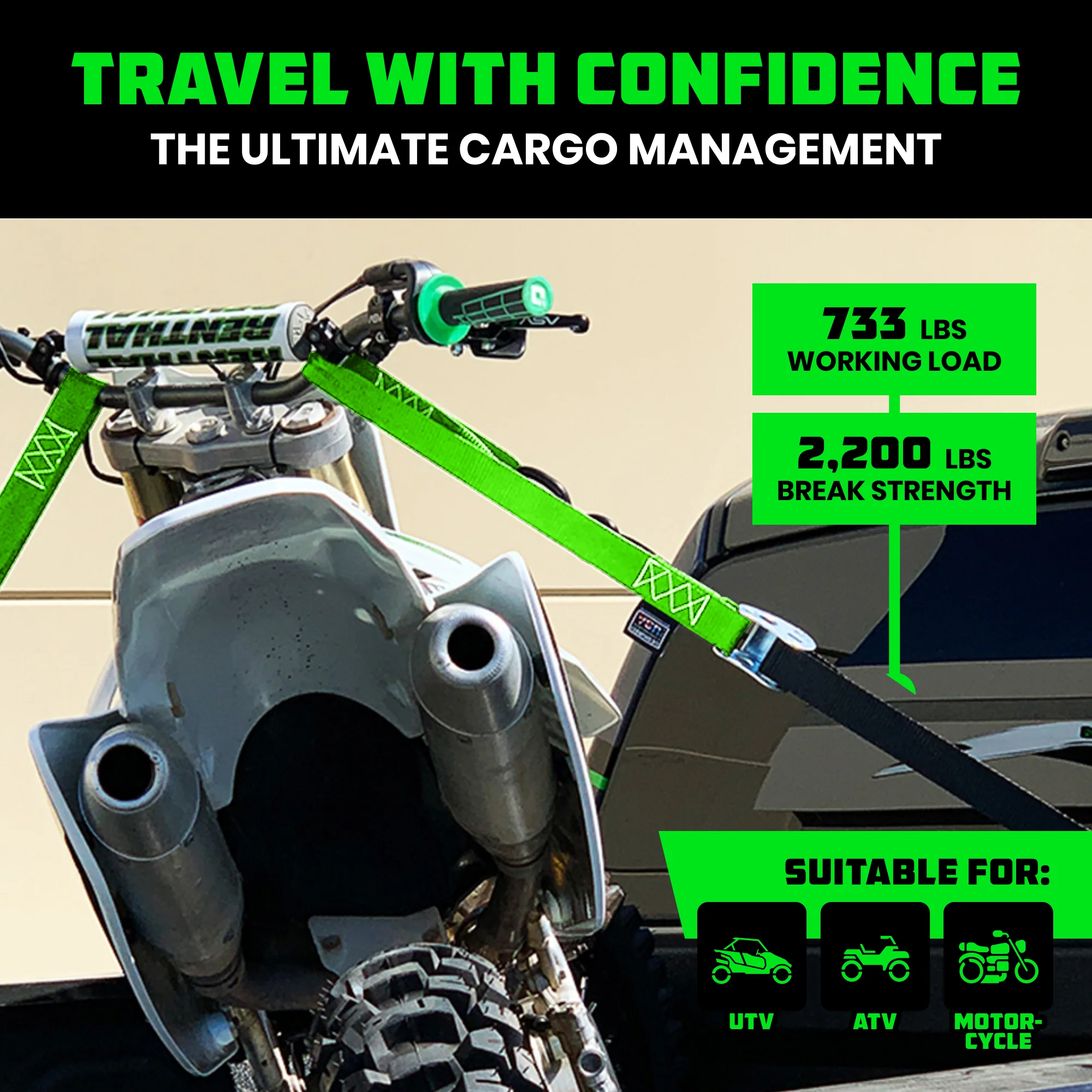 1.5" x 8' Cambuckle Tie-Down Straps (2-Pack) - Image 18