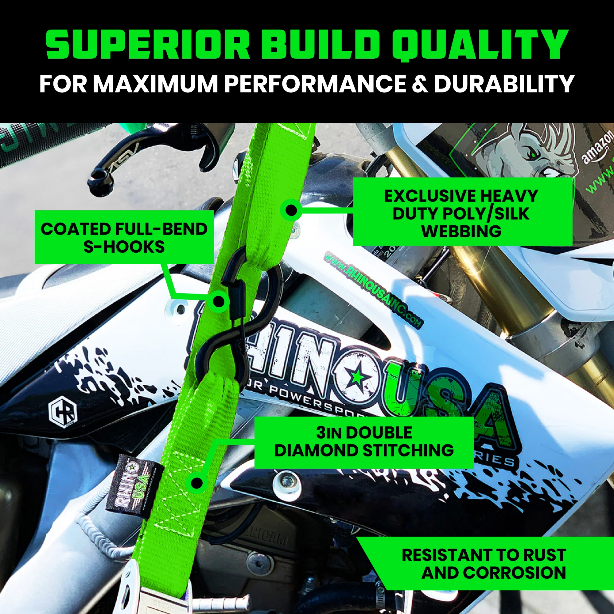 1.5" x 8' Cambuckle Tie-Down Straps (2-Pack) - Image 20