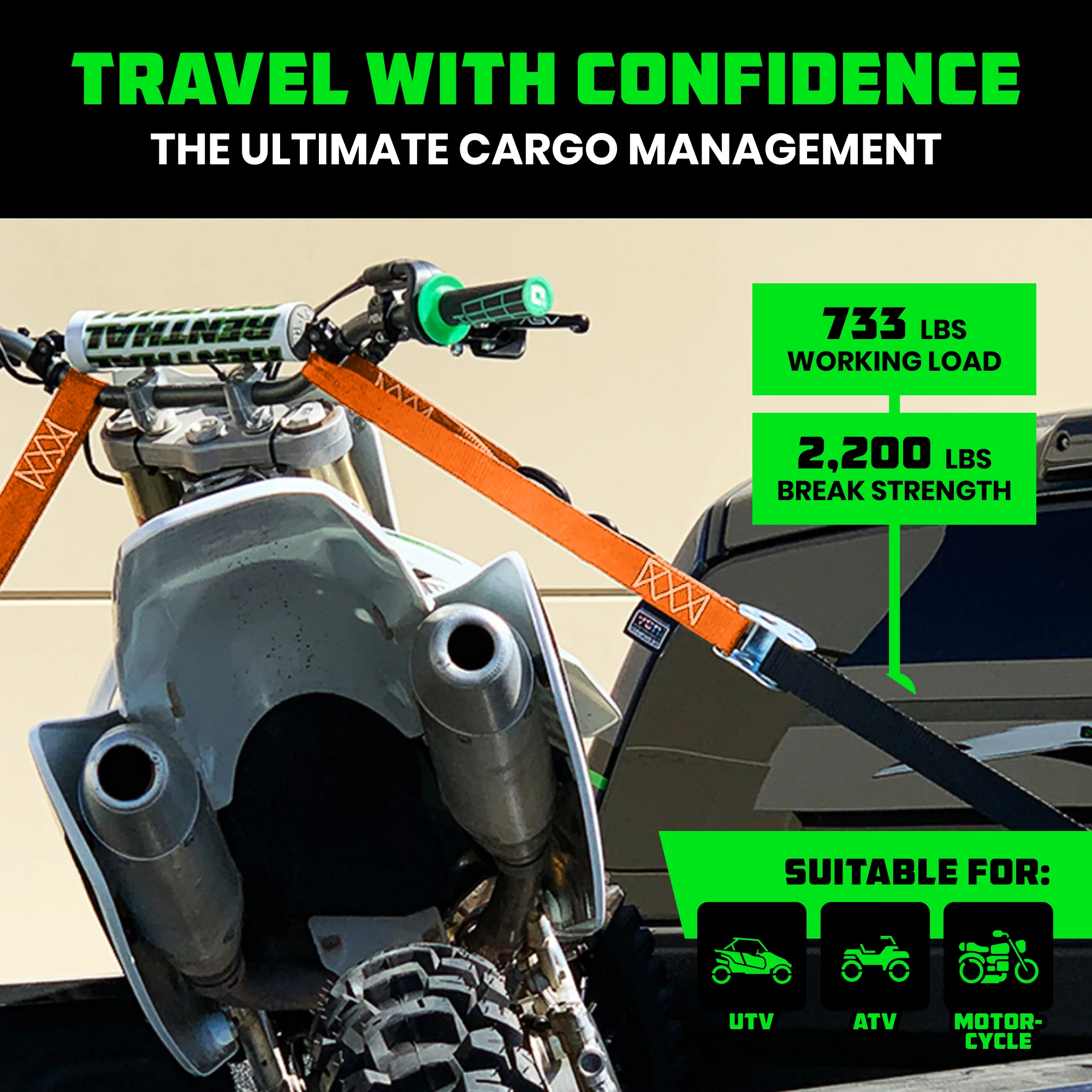 1.5" x 8' Cambuckle Tie-Down Straps (2-Pack) - Image 25