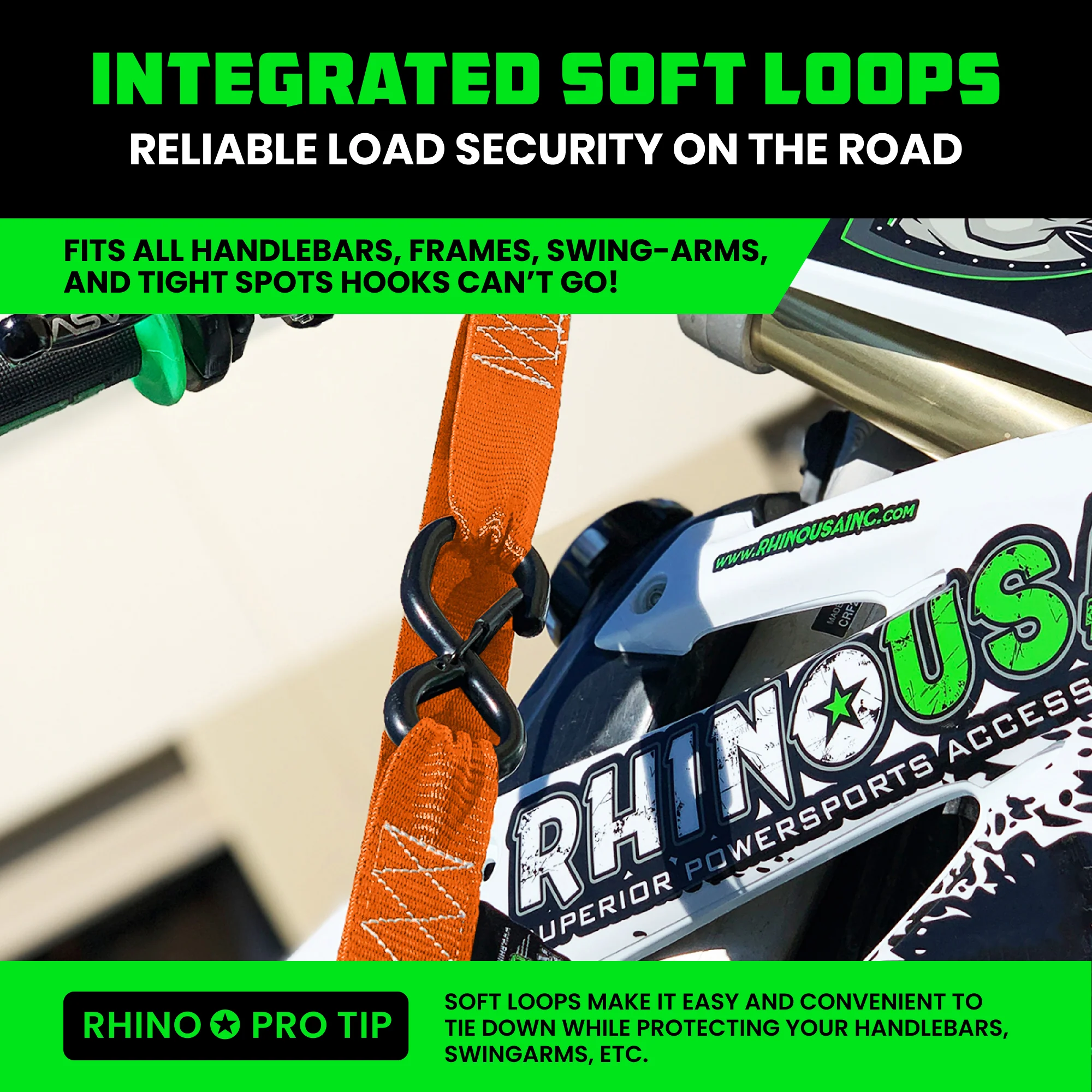 1.5" x 8' Cambuckle Tie-Down Straps (2-Pack) - Image 26