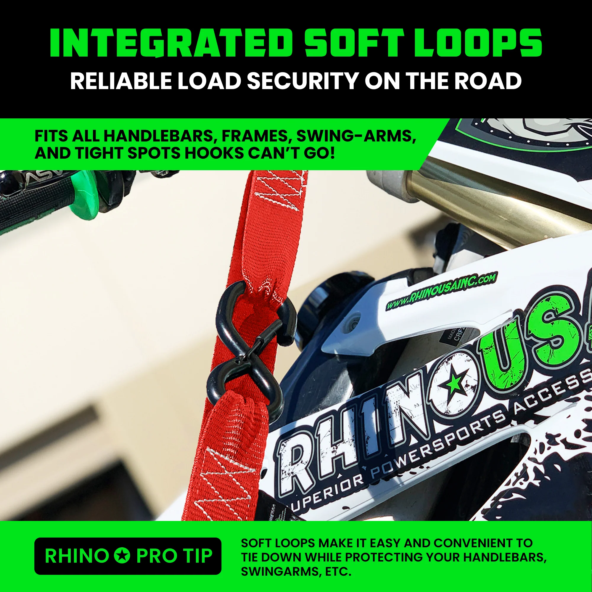 1.5" x 8' Cambuckle Tie-Down Straps (2-Pack) - Image 33