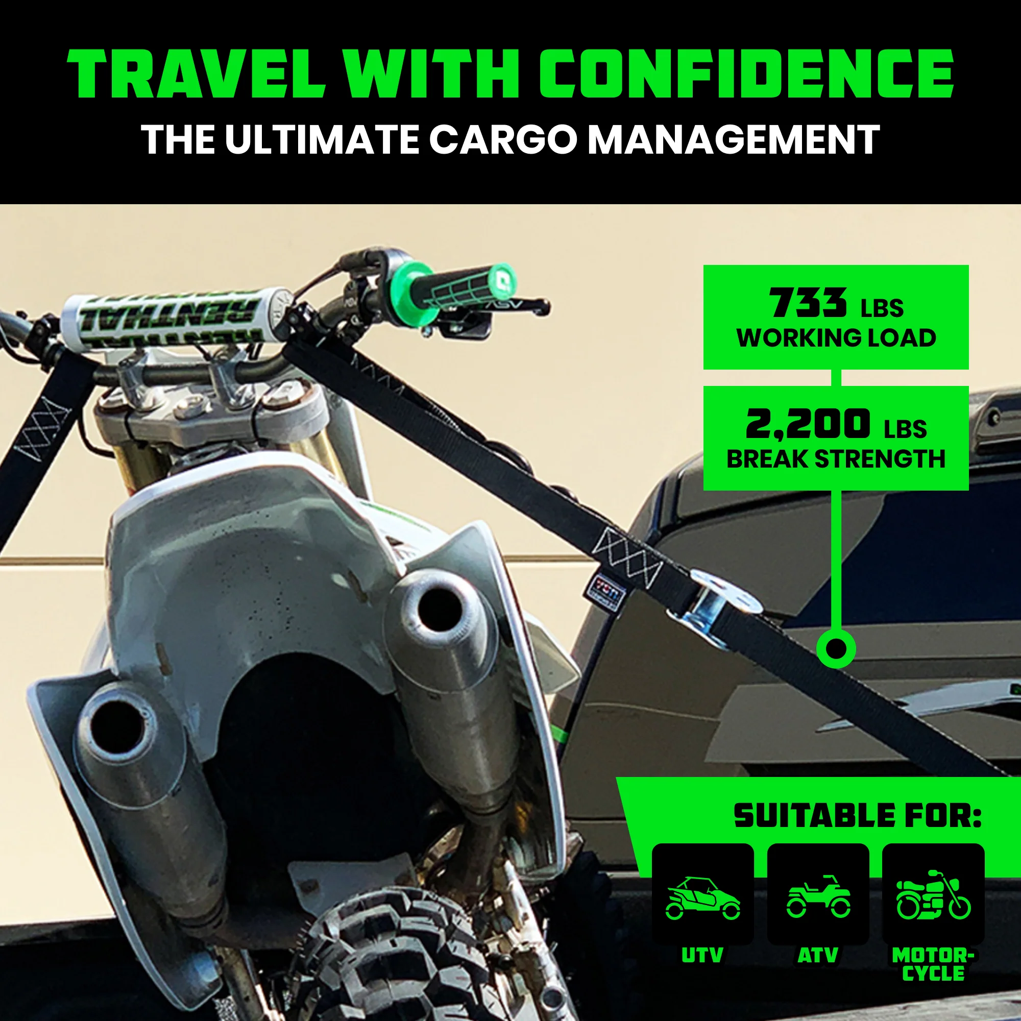 1.5" x 8' Cambuckle Tie-Down Straps (2-Pack) - Image 5