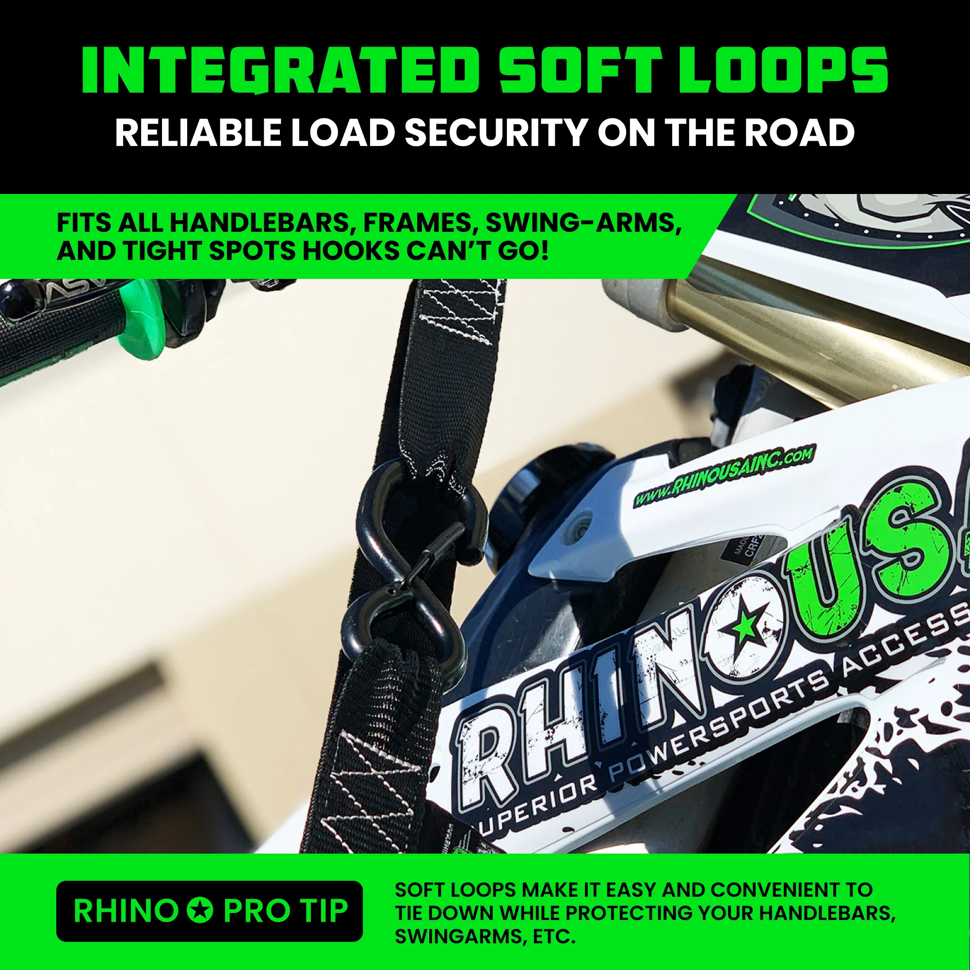 1.5" x 8' Cambuckle Tie-Down Straps (2-Pack) - Image 7