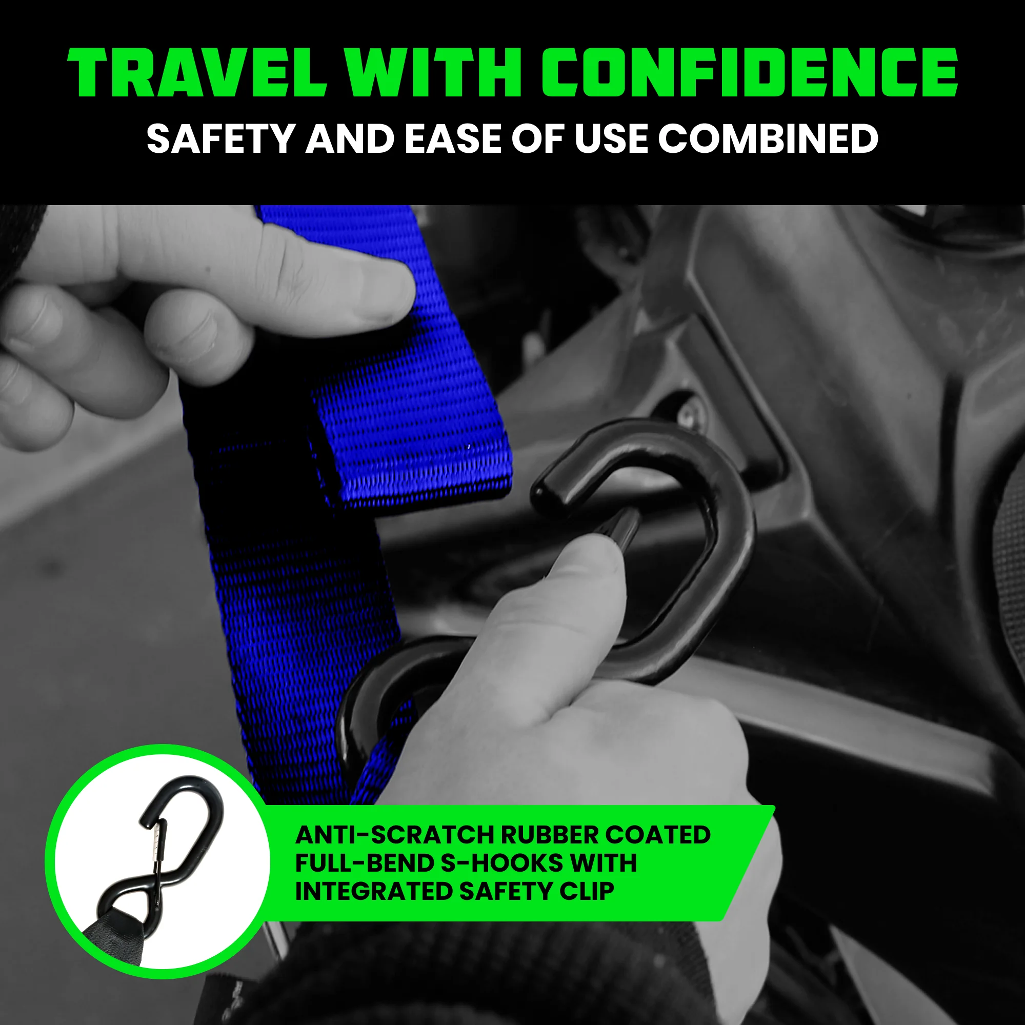 1.5" x 8' Cambuckle Tie-Down Straps (2-Pack) - Image 8