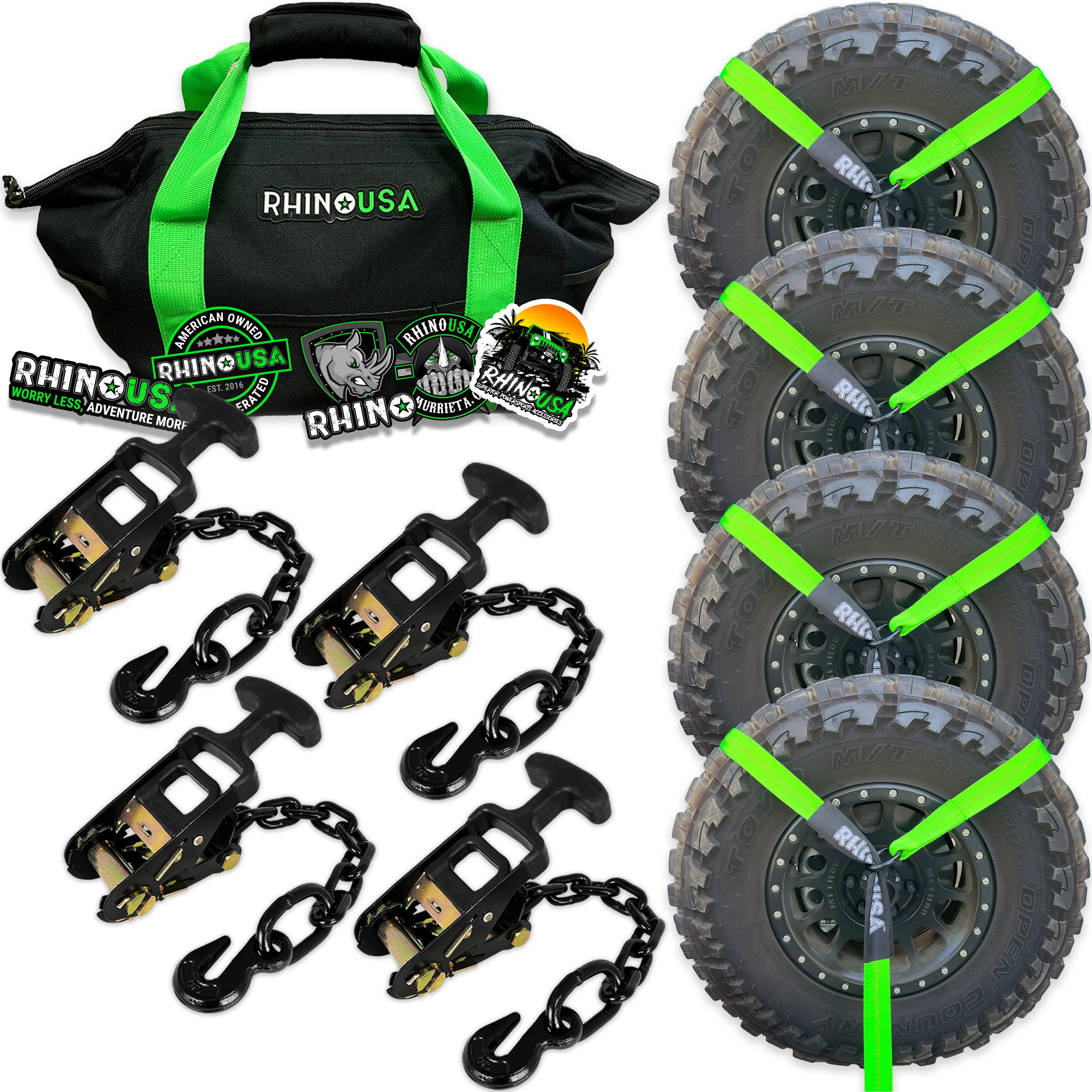 Car Tie-Down Lasso Straps (J-Hooks) - Image 14