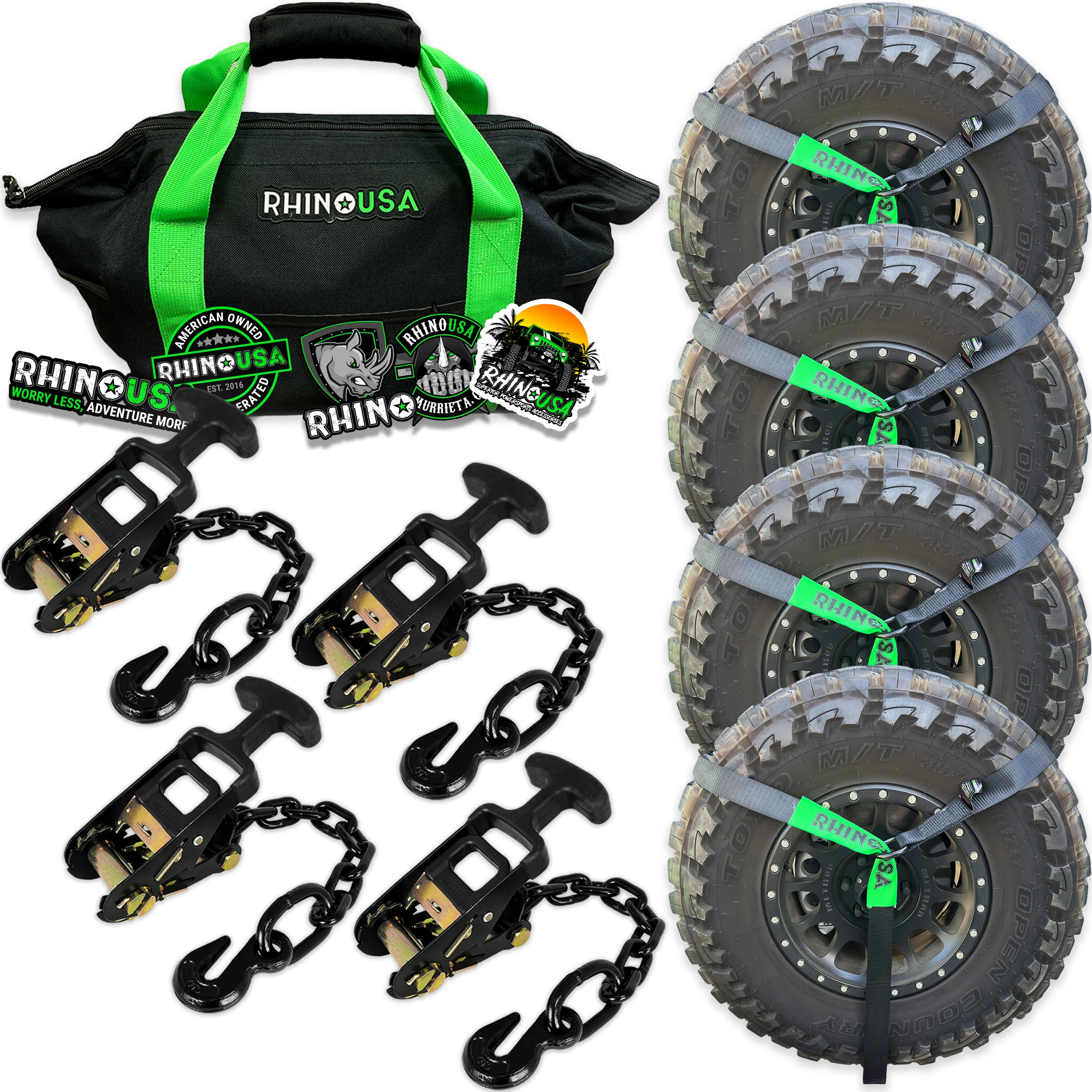 Car Tie-Down Lasso Straps (J-Hooks) - Image 22