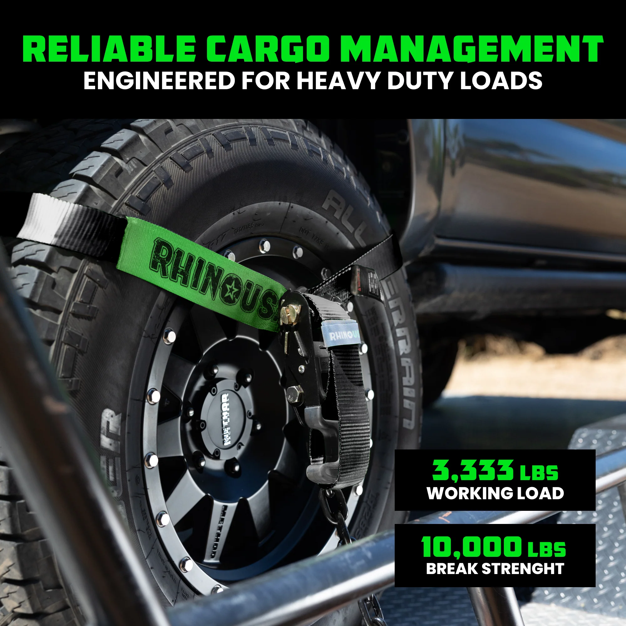 Car Tie-Down Lasso Straps (J-Hooks) - Image 25