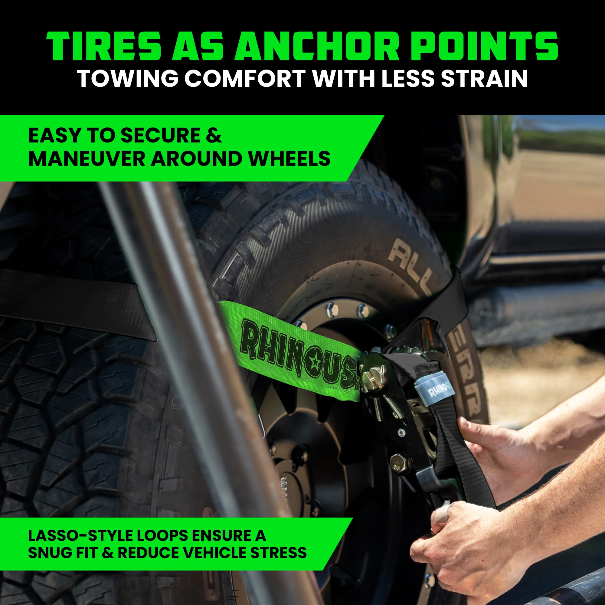 Car Tie-Down Lasso Straps (Snap-Hooks) - Image 17