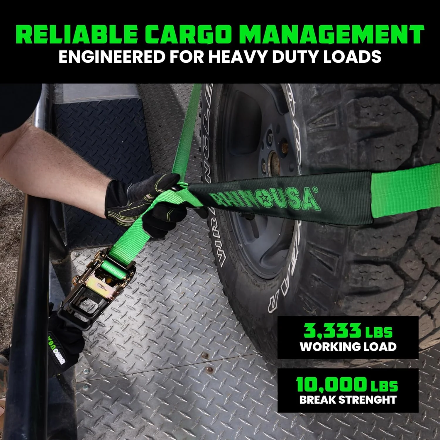 Car Tie-Down Lasso Straps (Snap-Hooks) - Image 6