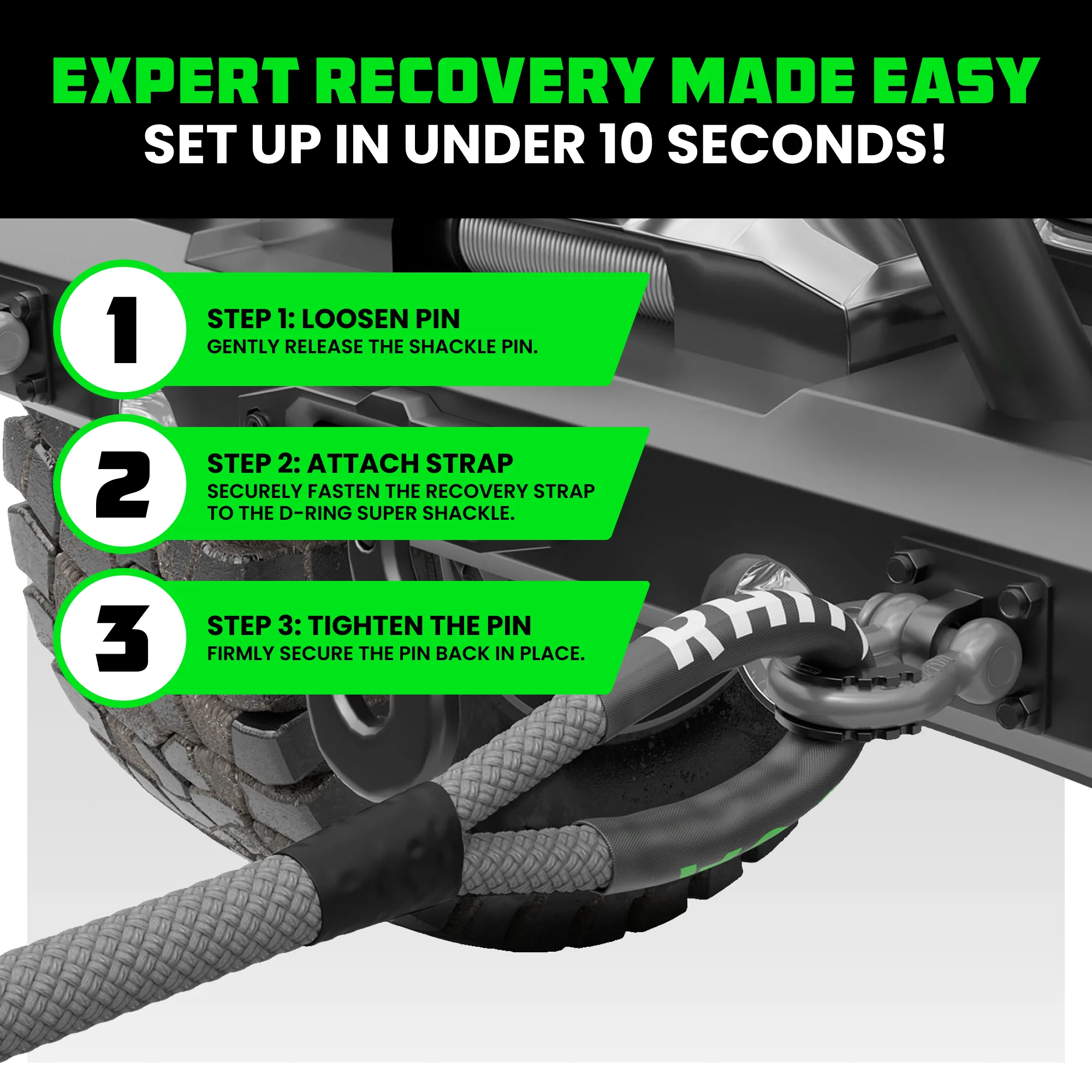 3/4" D-Ring Shackle Set (2-Pack) - Image 41