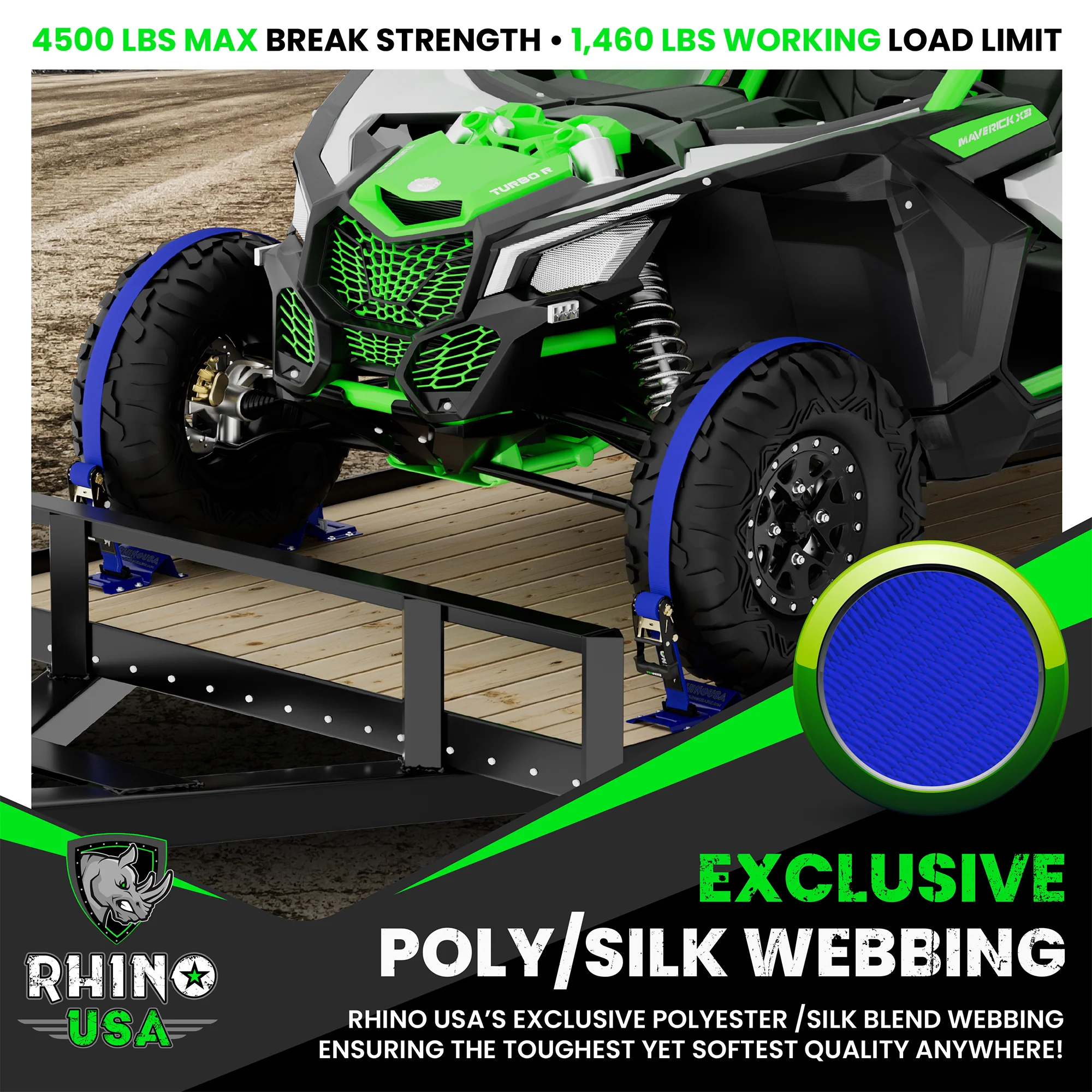 E-Track Ratchet Tie-Down Straps - Image 33