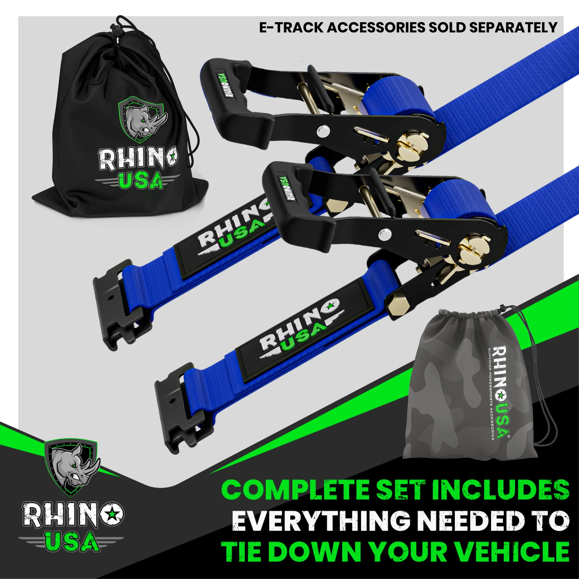 E-Track Ratchet Tie-Down Straps - Image 39