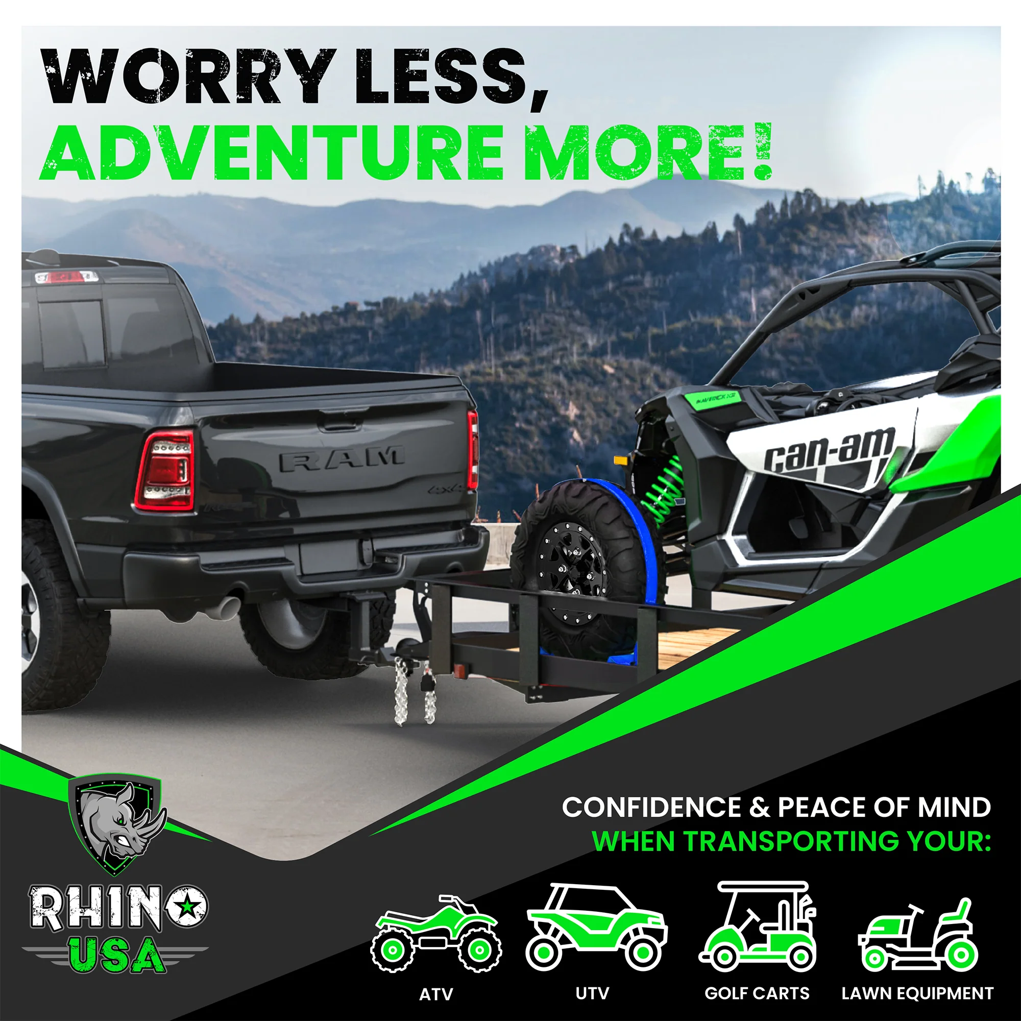 E-Track Ratchet Tie-Down Straps - Image 42