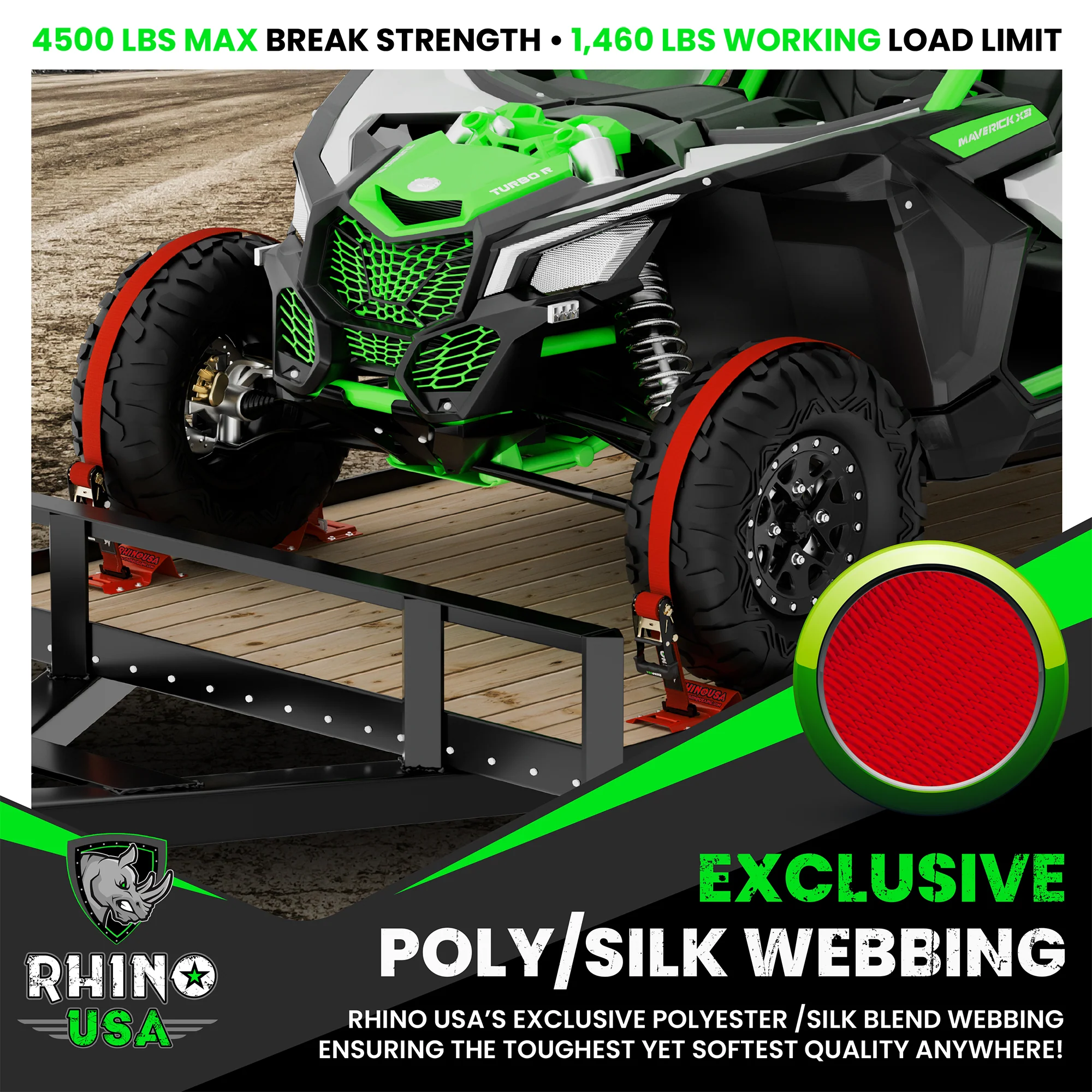 E-Track Ratchet Tie-Down Straps - Image 83