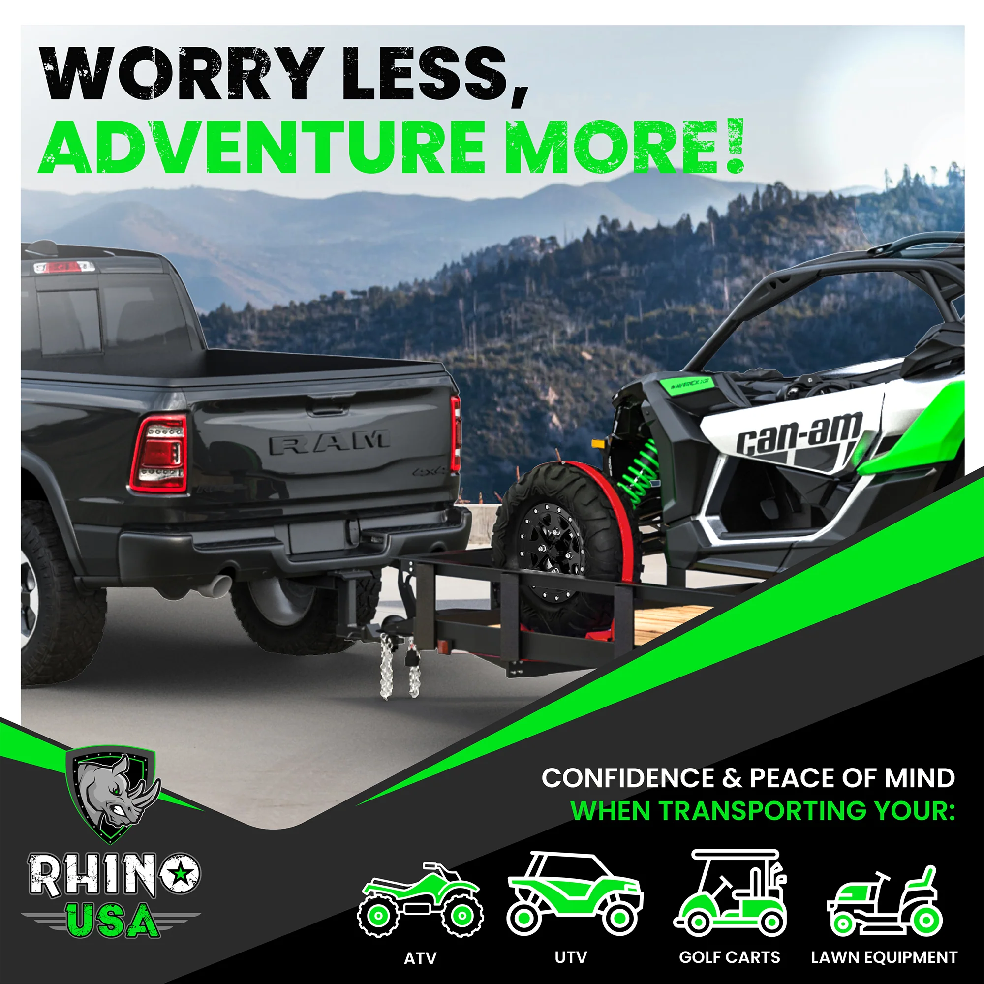 E-Track Ratchet Tie-Down Straps - Image 85