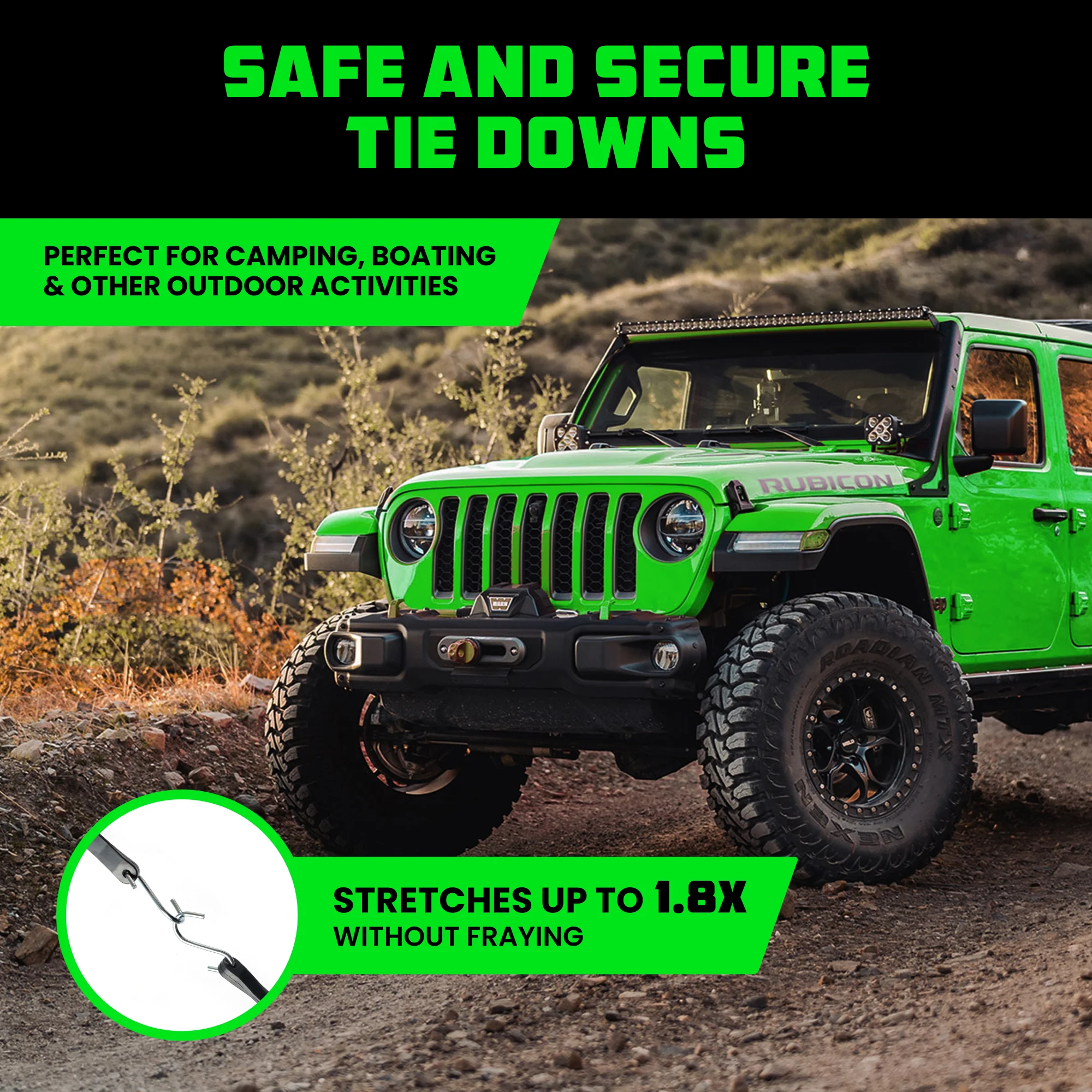 Heavy-Duty Tarp Straps - Image 12