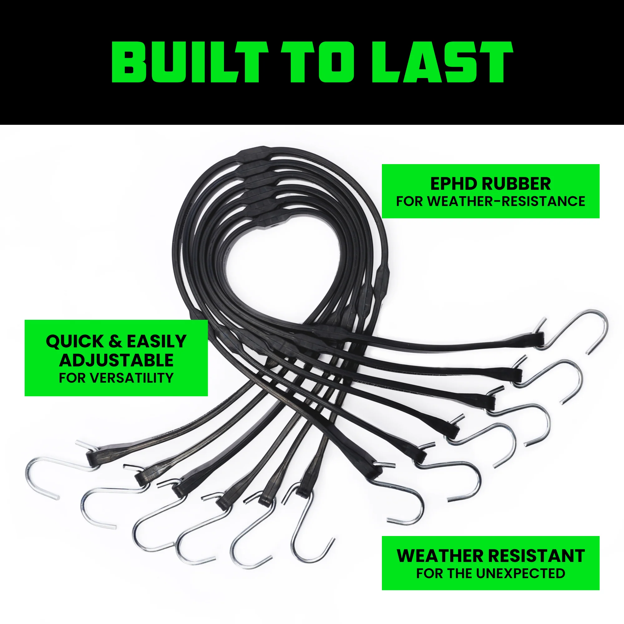 Heavy-Duty Tarp Straps - Image 9