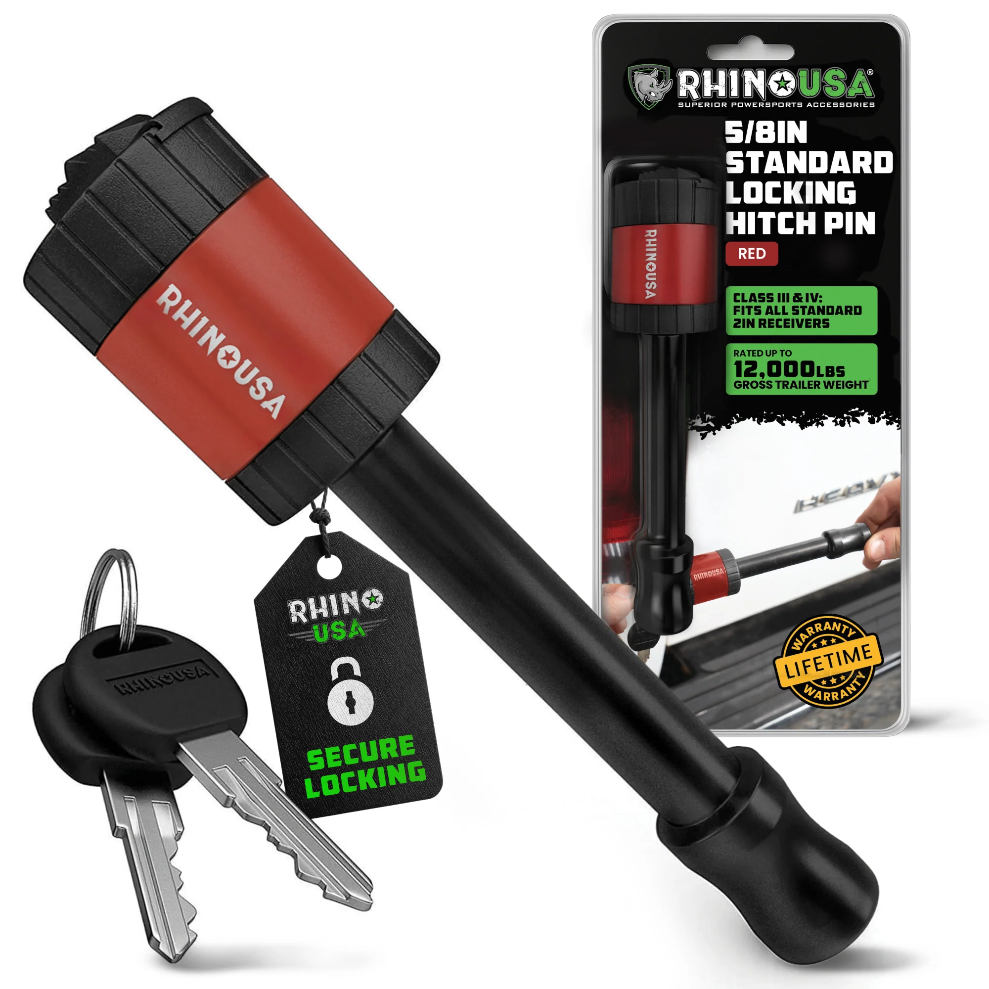 2" Locking Trailer Hitch Pin - Image 16