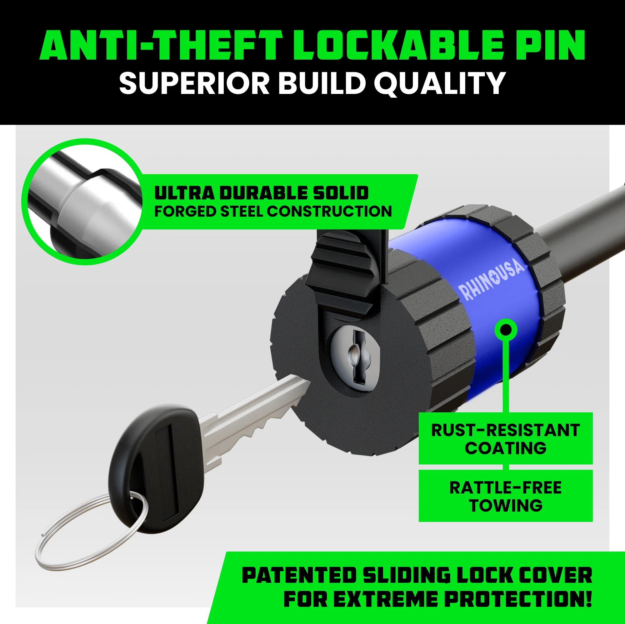 2" Locking Trailer Hitch Pin - Image 23