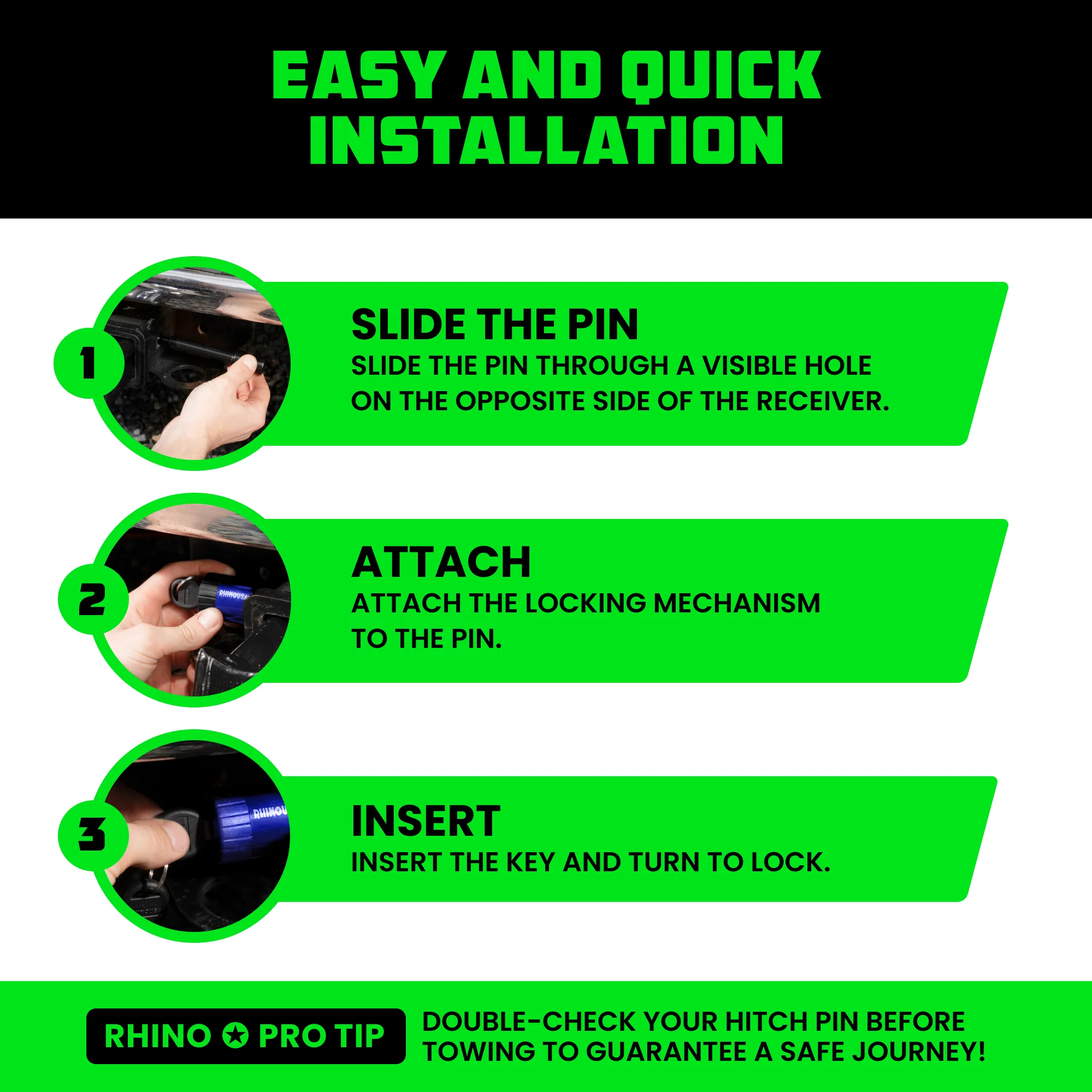 2" Locking Trailer Hitch Pin - Image 27