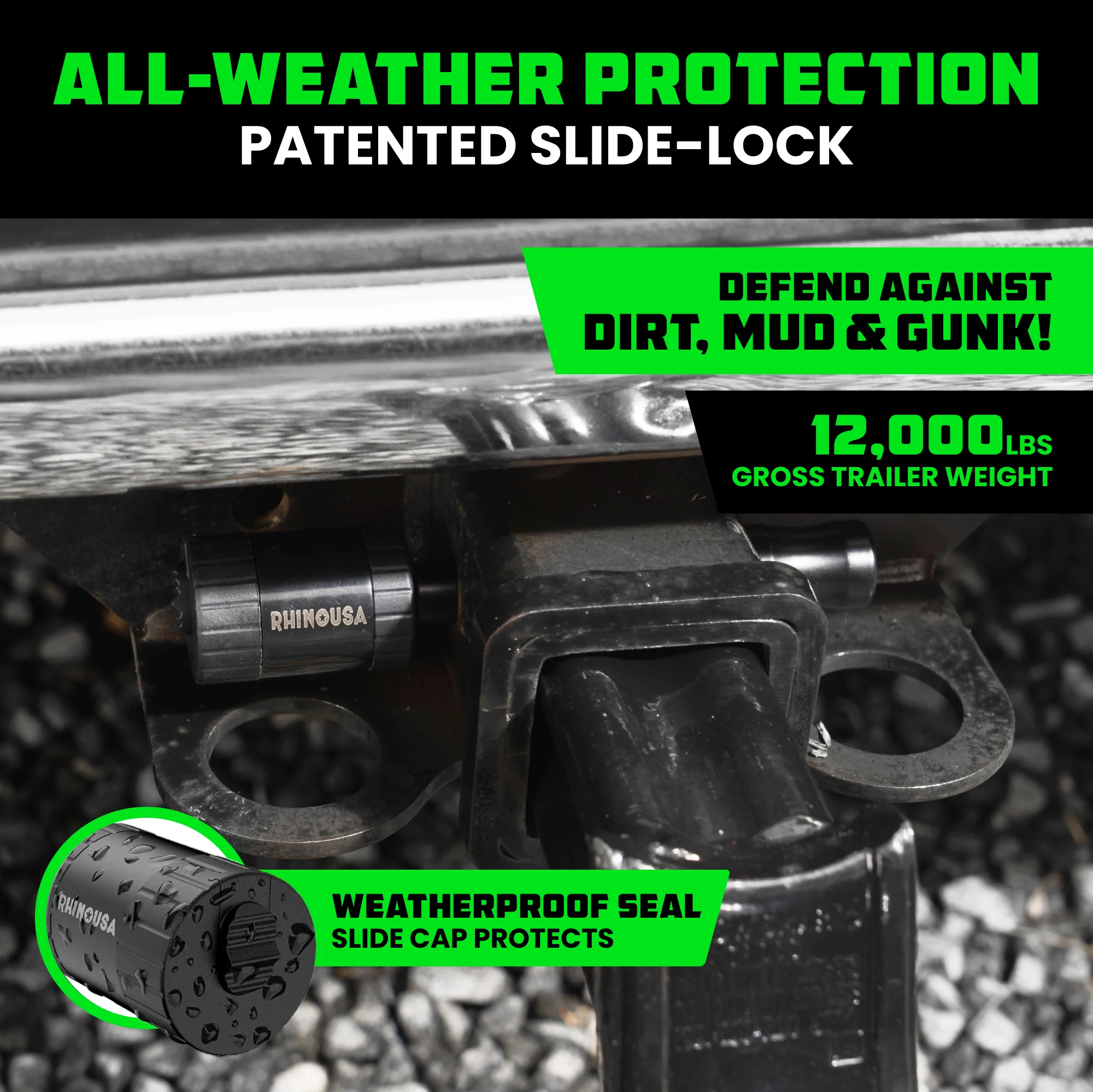 2" Locking Trailer Hitch Pin - Image 6