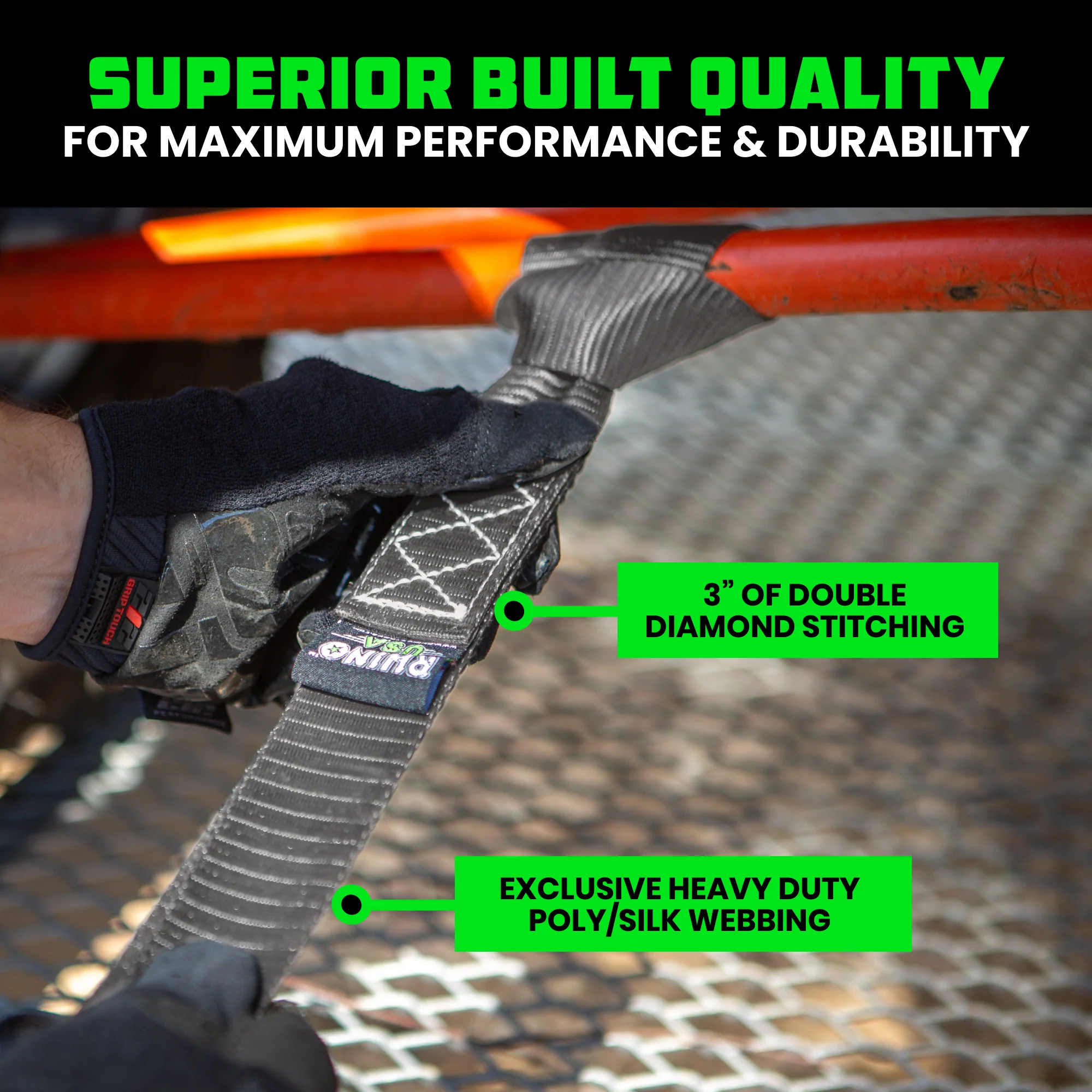 1.6" x 17" Soft Loop Tie-Down Straps (4-Pack) - Image 45