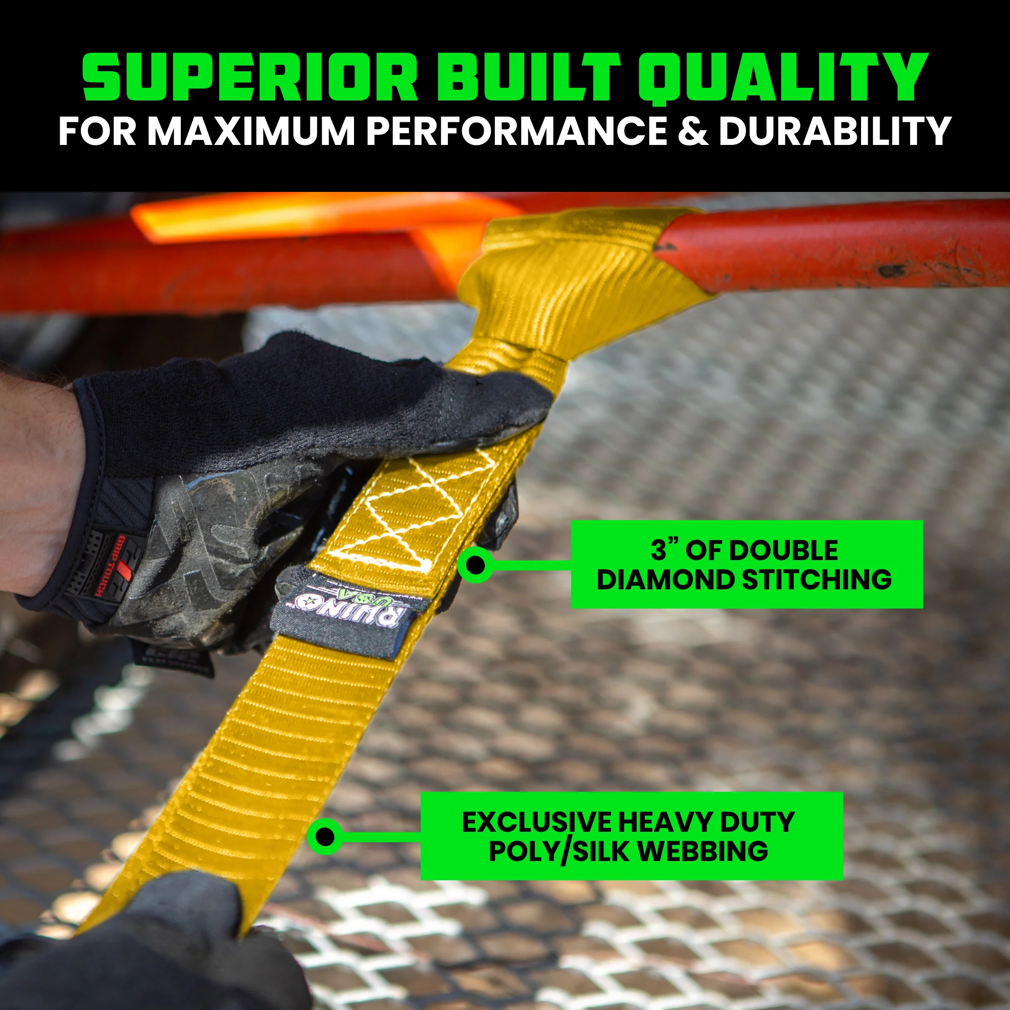 1.6" x 17" Soft Loop Tie-Down Straps (4-Pack) - Image 51