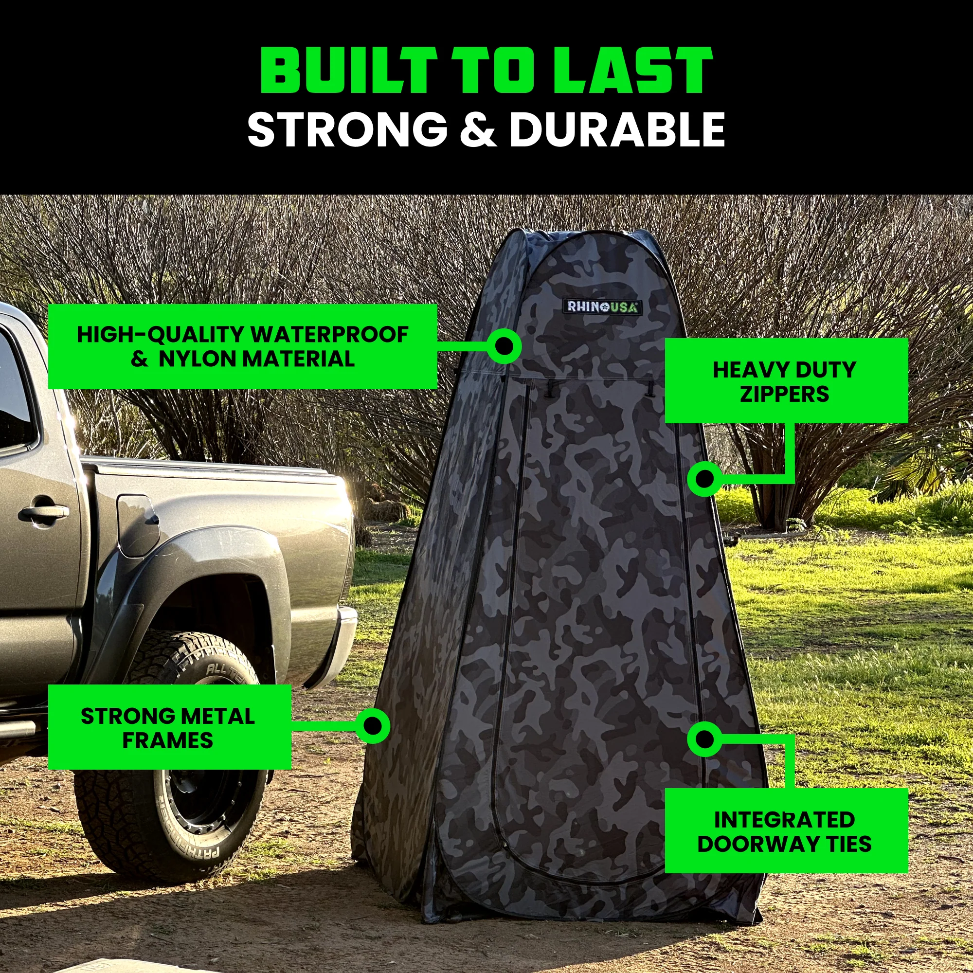 Outdoor Pop-Up Privacy Tent - Image 3